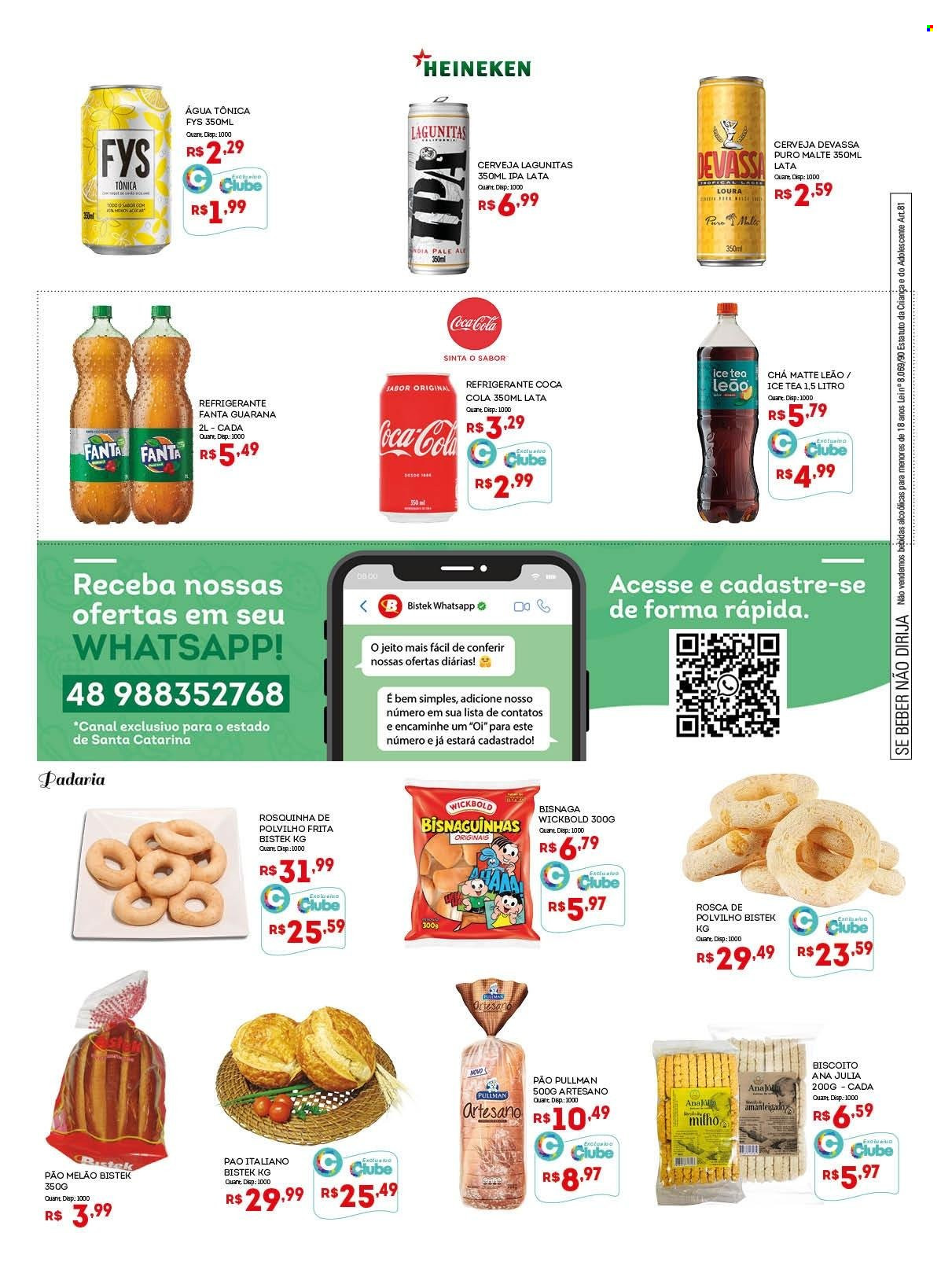 Encarte Bistek Supermercados  - 22.06.2022 - 05.07.2022.