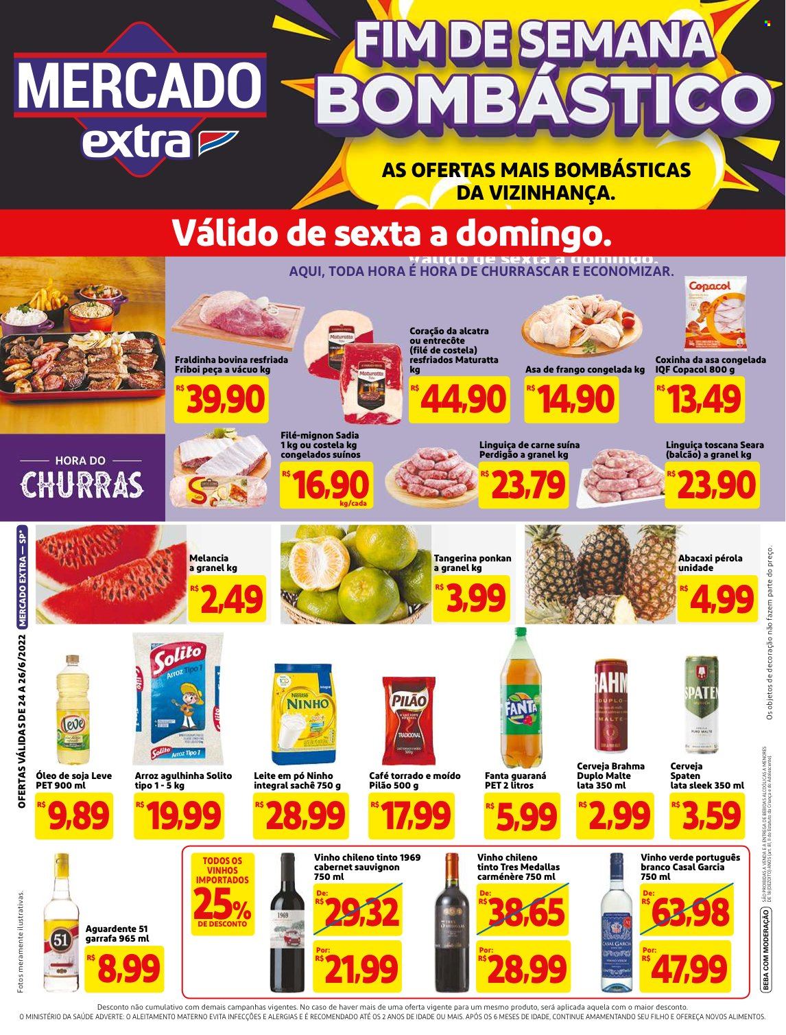 Encarte Mercado Extra  - 24.06.2022 - 26.06.2022.