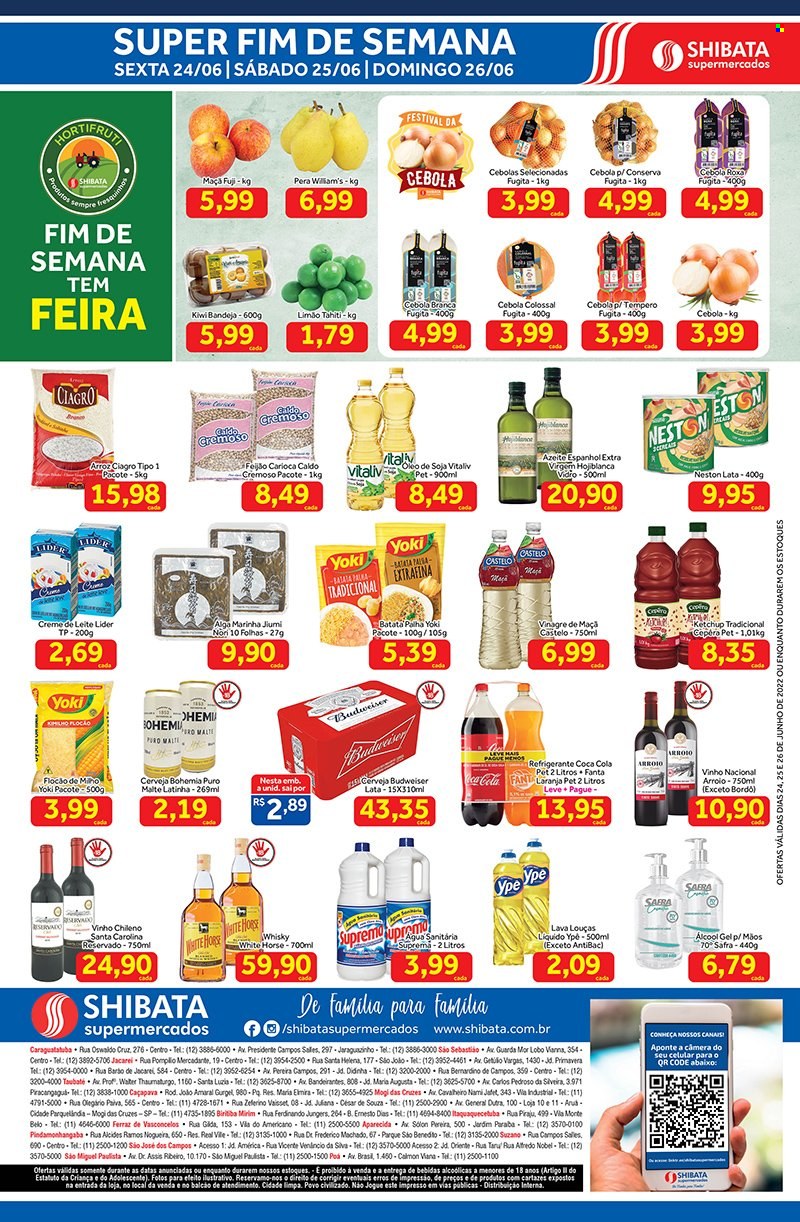Encarte Shibata Supermercados  - 24.06.2022 - 26.06.2022.