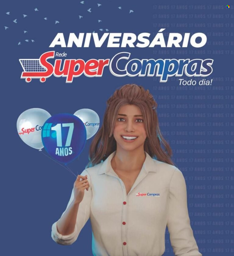 Encarte Rede Super Compras  - 01.08.2022 - 11.08.2022.