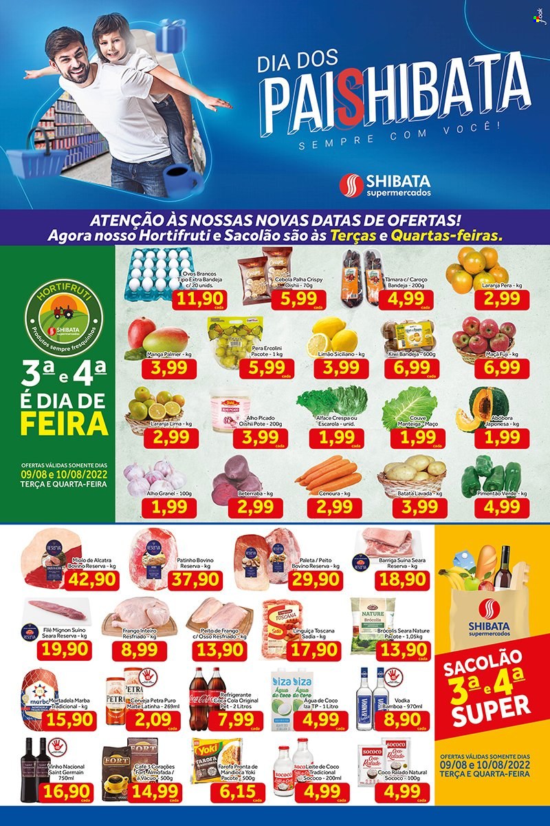 Encarte Shibata Supermercados  - 09.08.2022 - 15.08.2022.