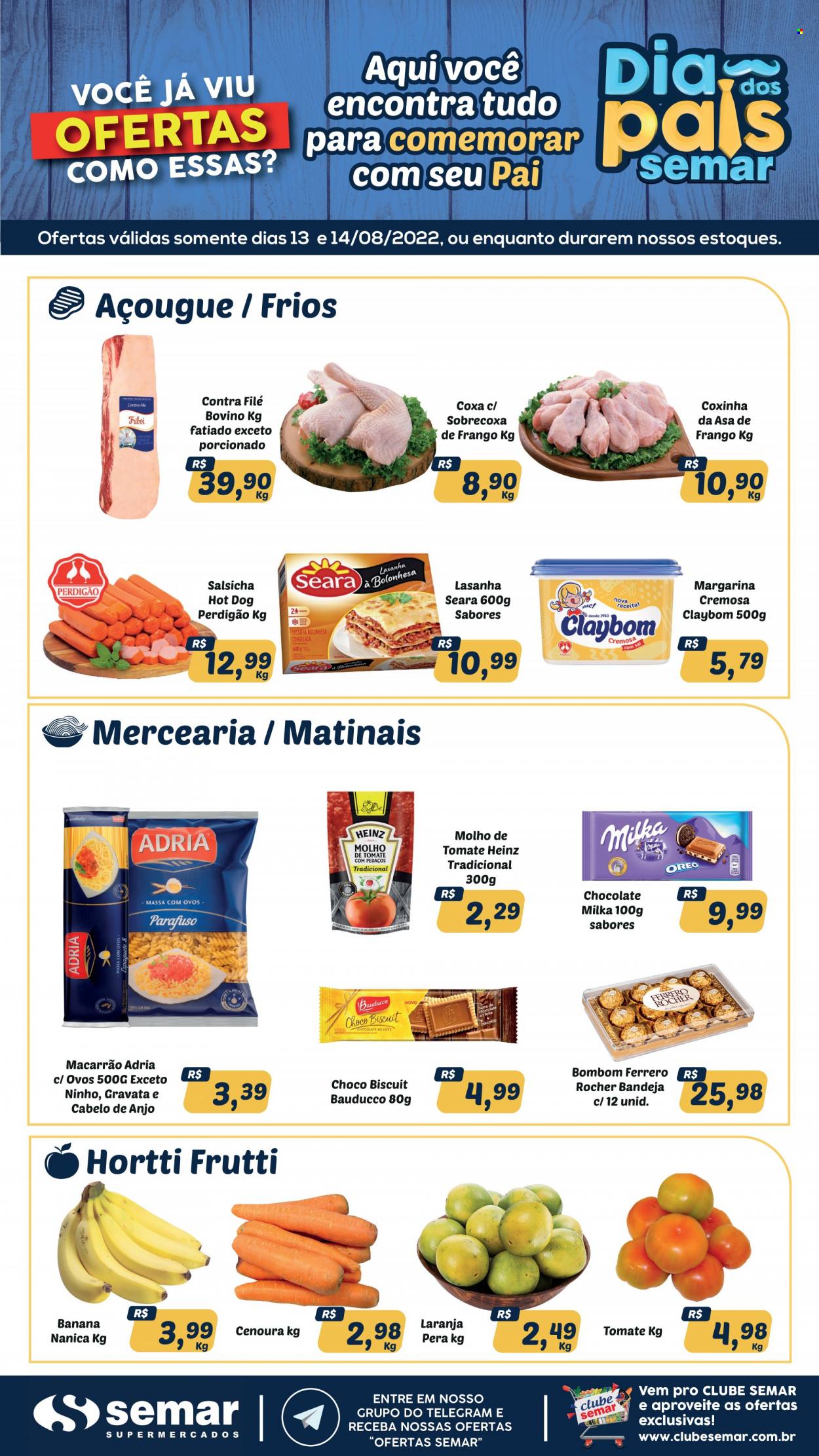 Encarte Semar Supermercados  - 13.08.2022 - 14.08.2022.