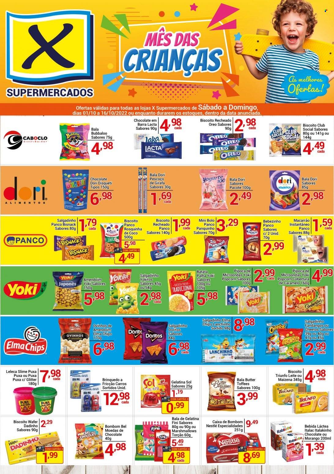 Encarte X Supermercados  - 01.10.2022 - 16.10.2022.