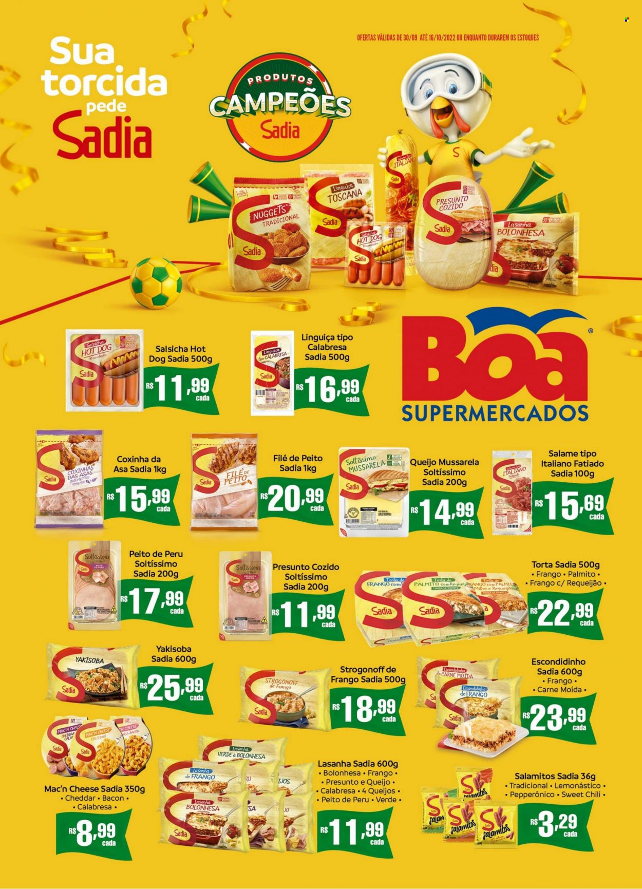 Encarte Boa Supermercados  - 30.09.2022 - 16.10.2022.