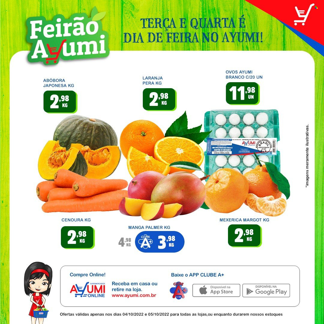 Encarte Ayumi Supermercados  - 04.10.2022 - 05.10.2022.