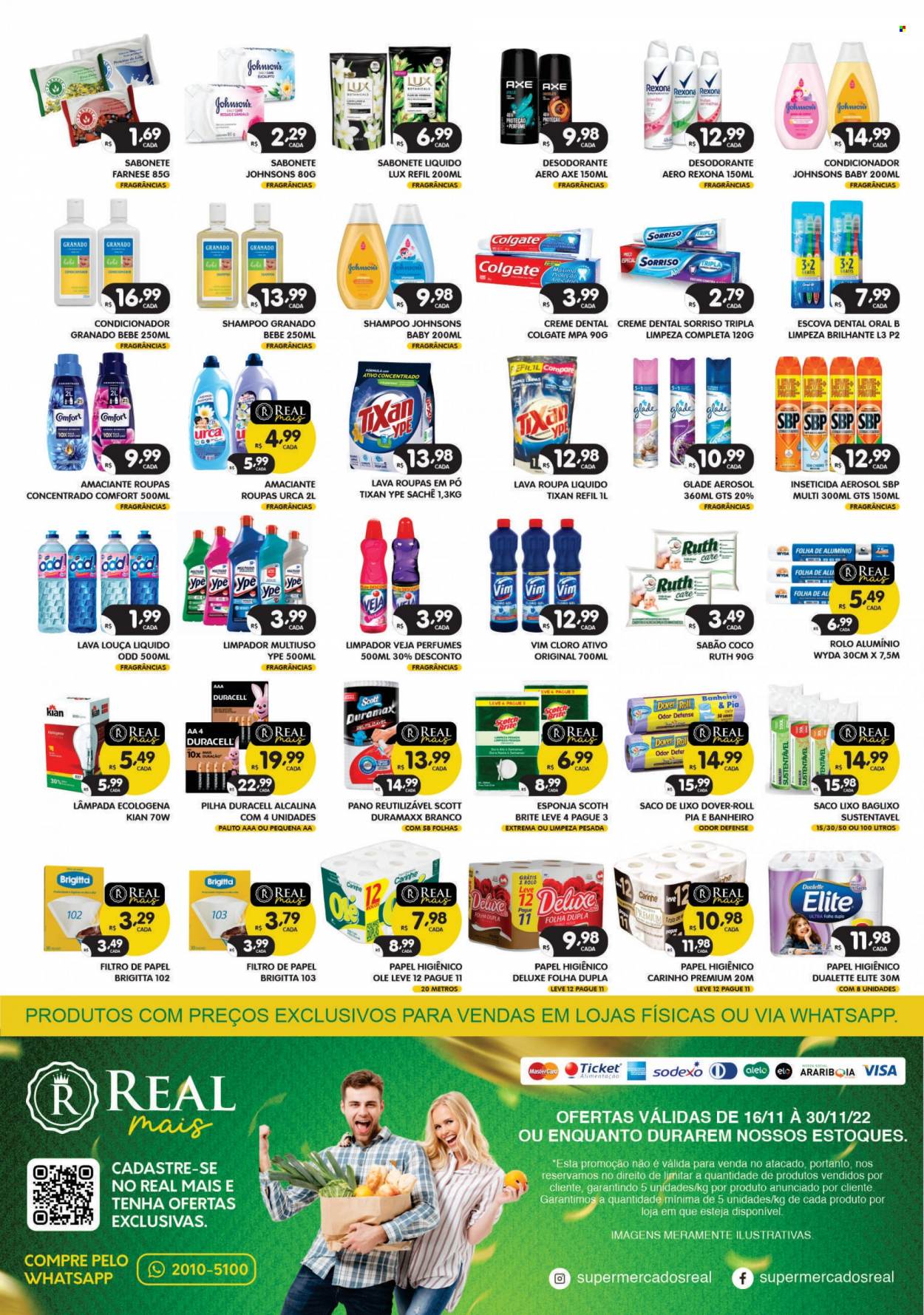 Encarte Supermercados Real  - 16.11.2022 - 30.11.2022.