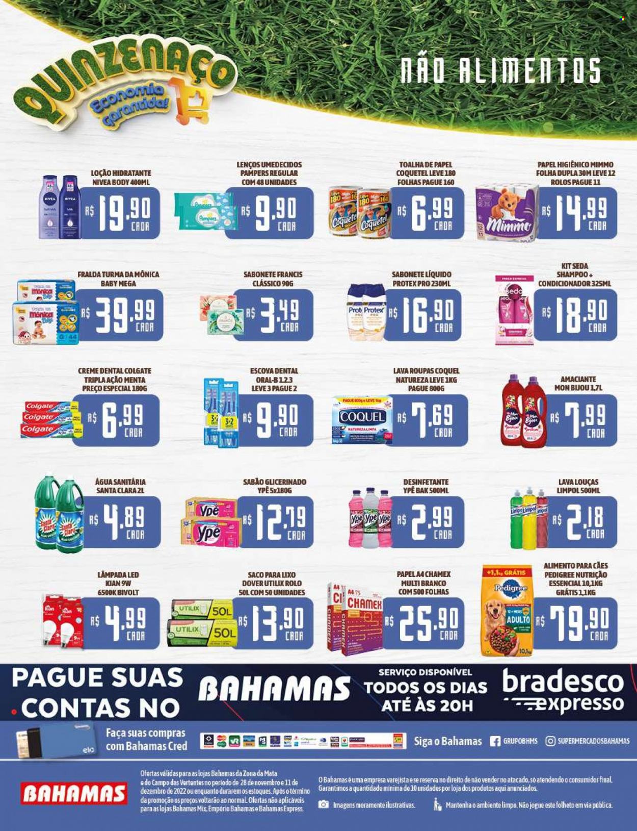 Encarte Bahamas Supermercados  - 28.11.2022 - 11.12.2022.