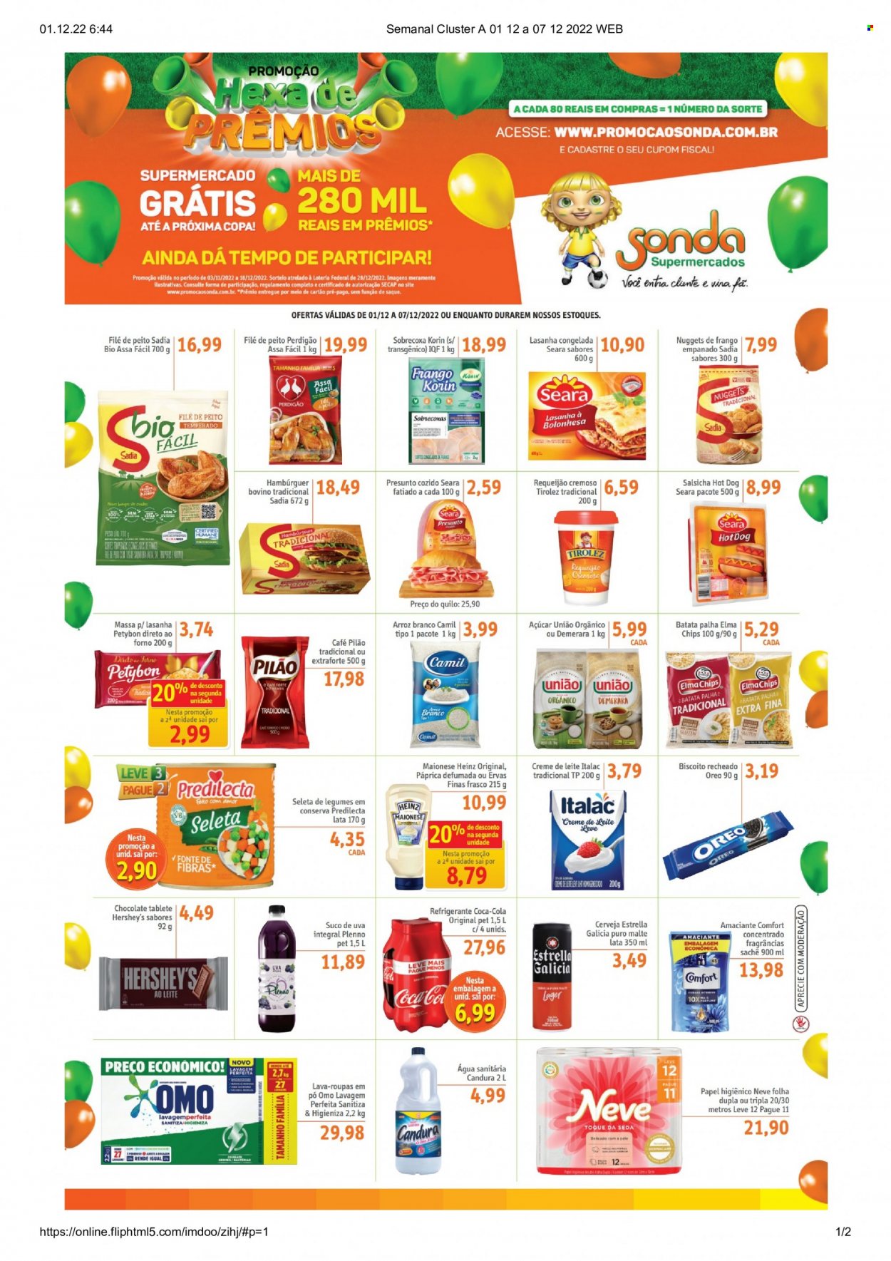 Encarte Sonda Supermercados  - 01.12.2022 - 07.12.2022.