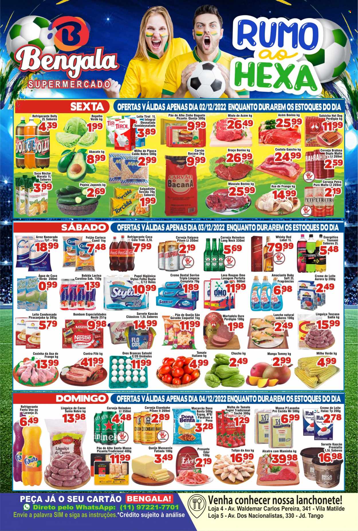 Encarte Supermercado Bengala  - 02.12.2022 - 08.12.2022.