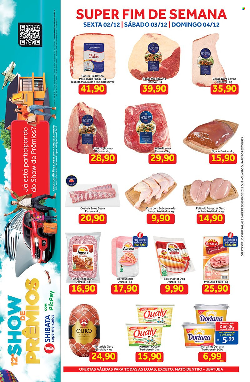 Encarte Shibata Supermercados  - 02.12.2022 - 04.12.2022.