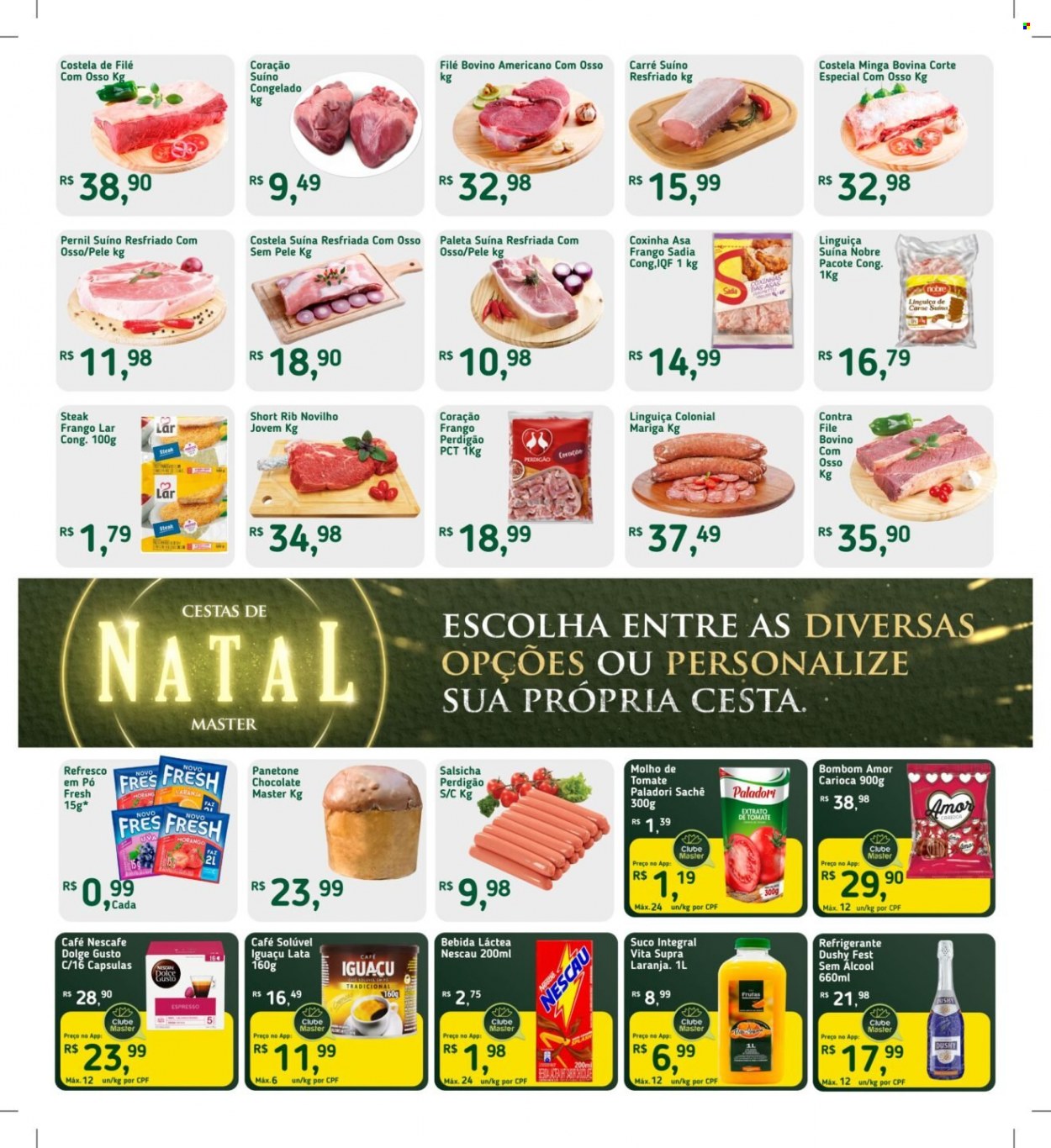 Encarte Master Supermercados  - 02.12.2022 - 05.12.2022.