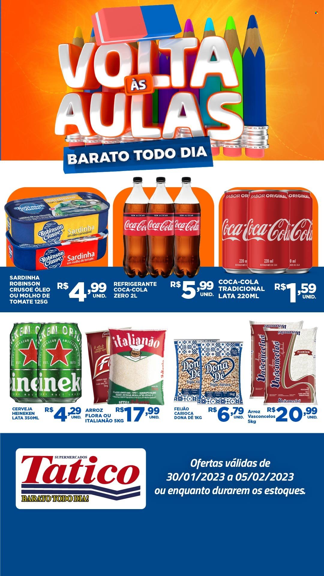 Encarte Supermercados Tatico  - 30.01.2023 - 05.02.2023.