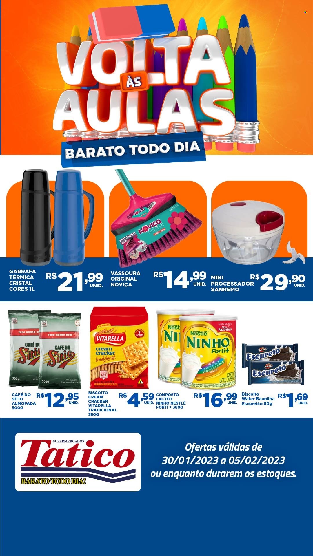 Encarte Supermercados Tatico  - 30.01.2023 - 05.02.2023.