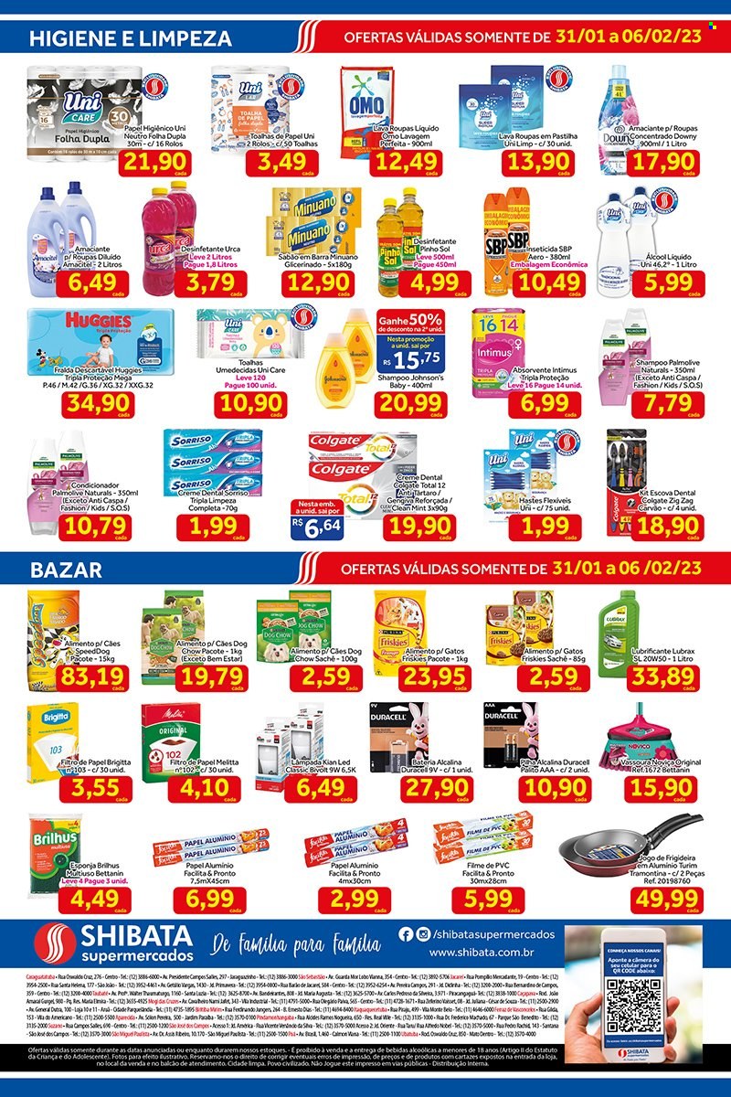 Encarte Shibata Supermercados  - 31.01.2023 - 06.02.2023.