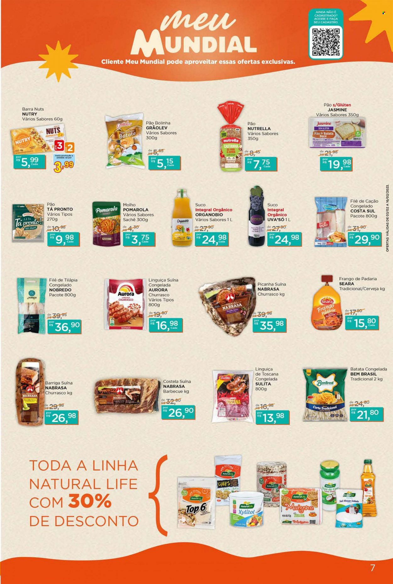 Encarte Supermercados Mundial  - 03.02.2023 - 16.02.2023.