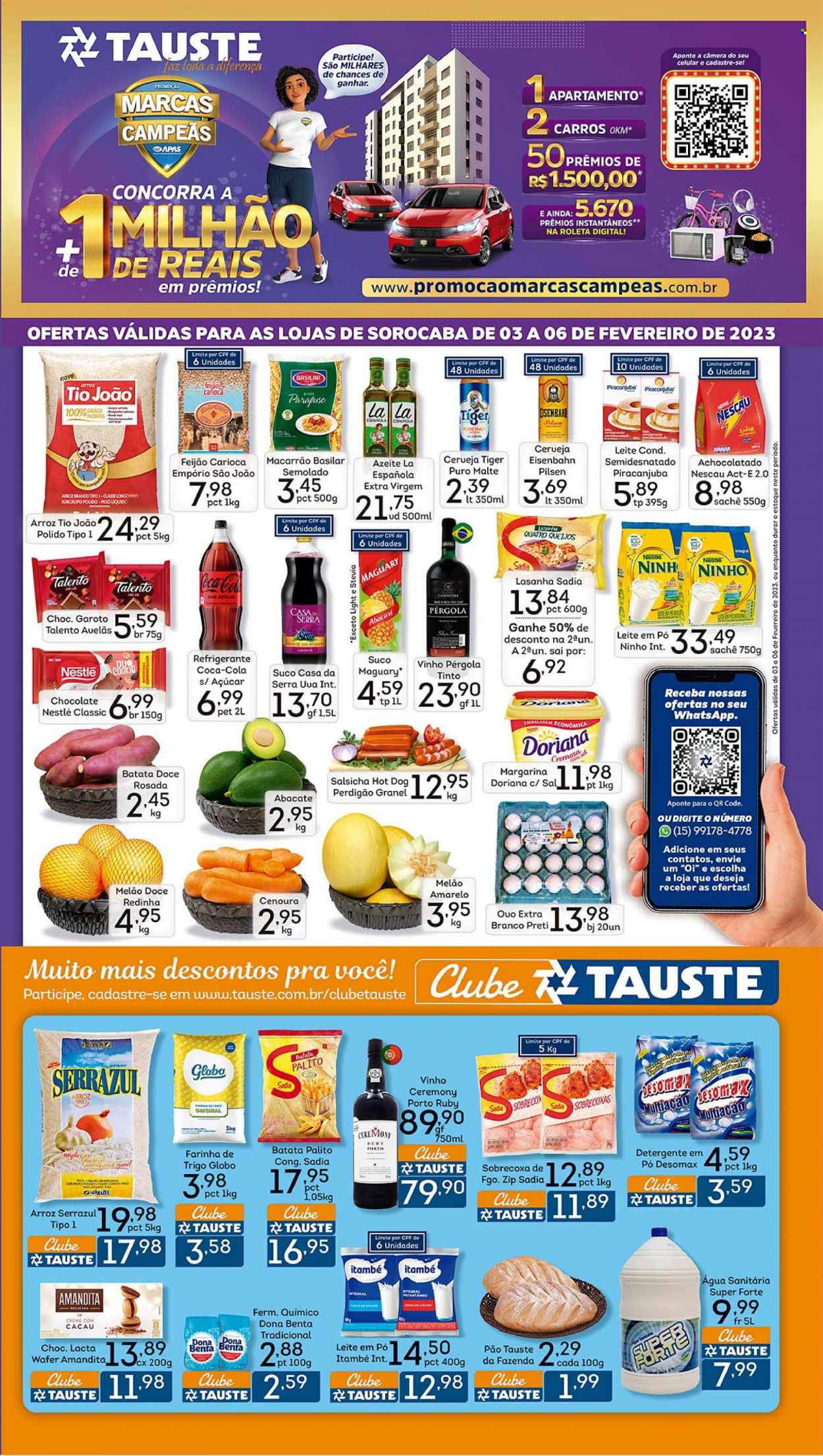 Encarte Tauste Supermercados  - 03.02.2023 - 06.02.2023.