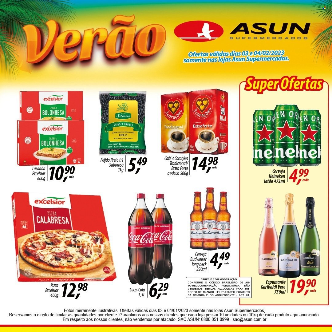 Encarte Asun Supermercados  - 03.02.2023 - 04.02.2023.