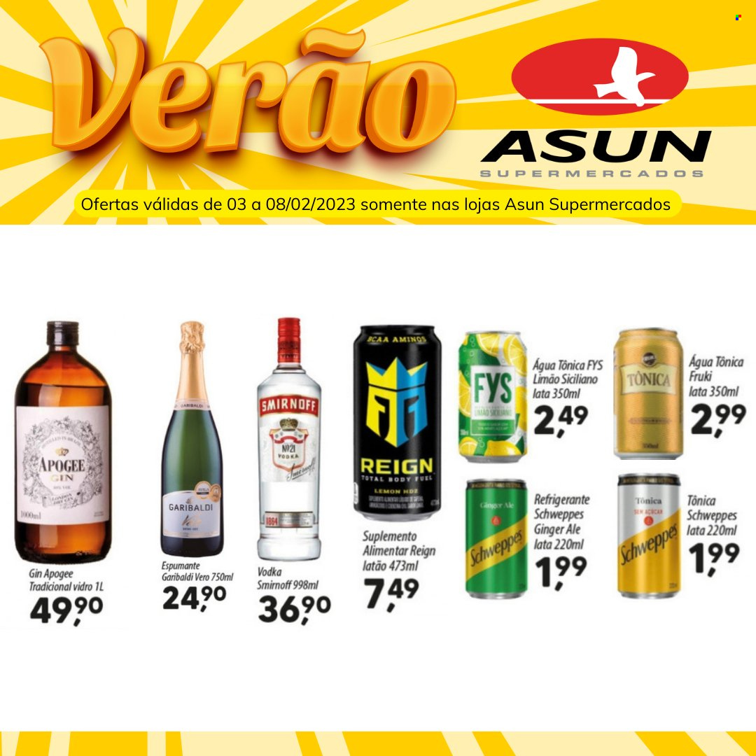 Encarte Asun Supermercados  - 03.02.2023 - 08.02.2023.