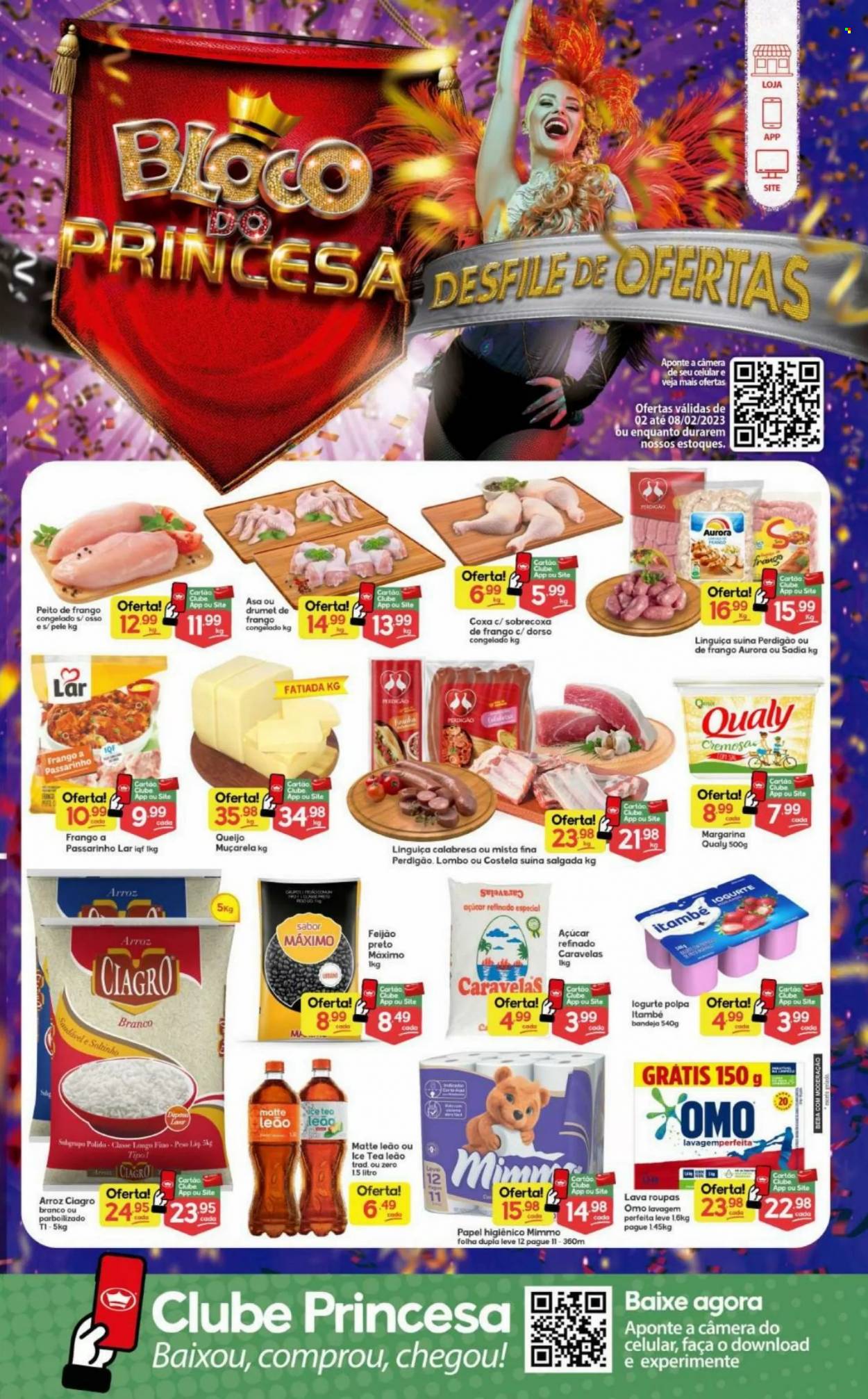 Encarte Princesa Supermercados  - 02.02.2023 - 08.02.2023.