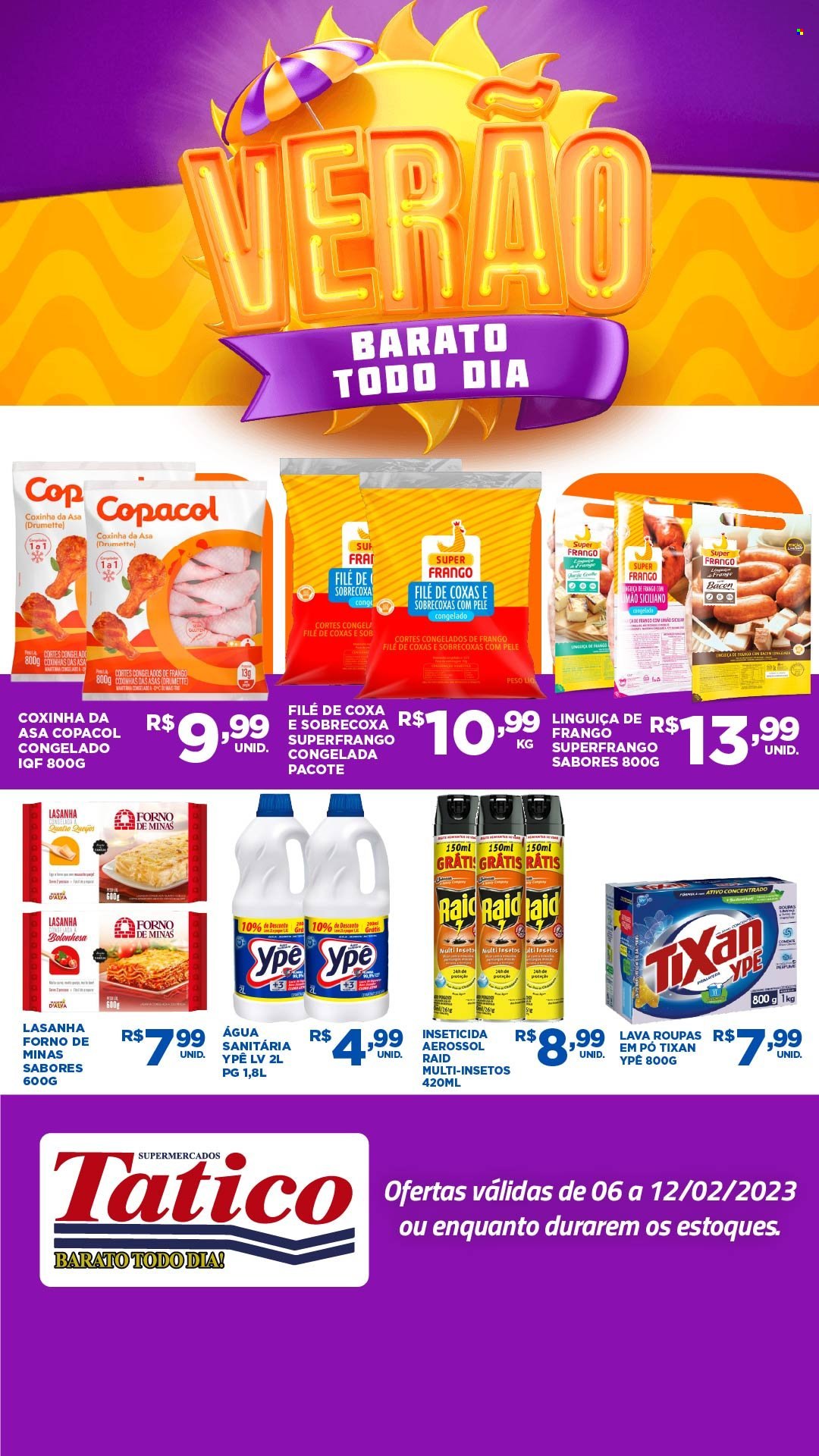 Encarte Supermercados Tatico  - 06.02.2023 - 12.02.2023.