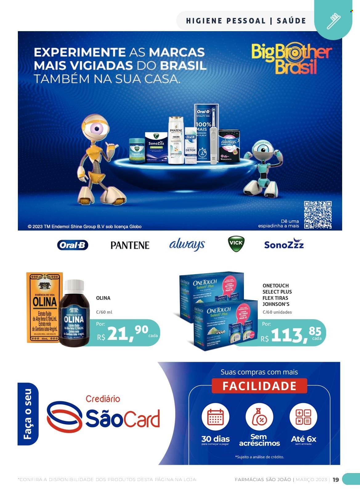 Encarte Farmácias São João  - 01.03.2023 - 31.03.2023.