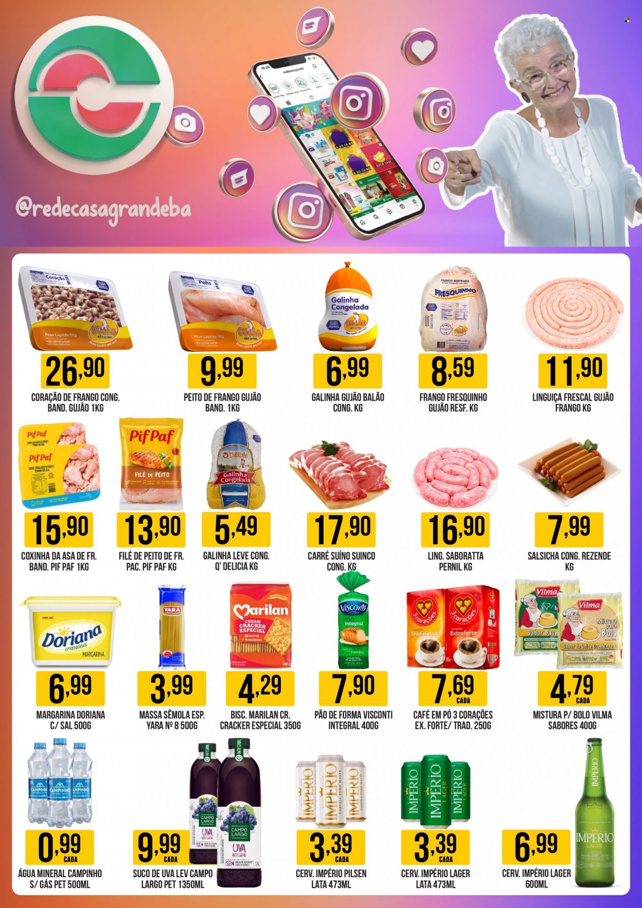 Encarte Casagrande Supermercados  - 06.03.2023 - 25.03.2023.