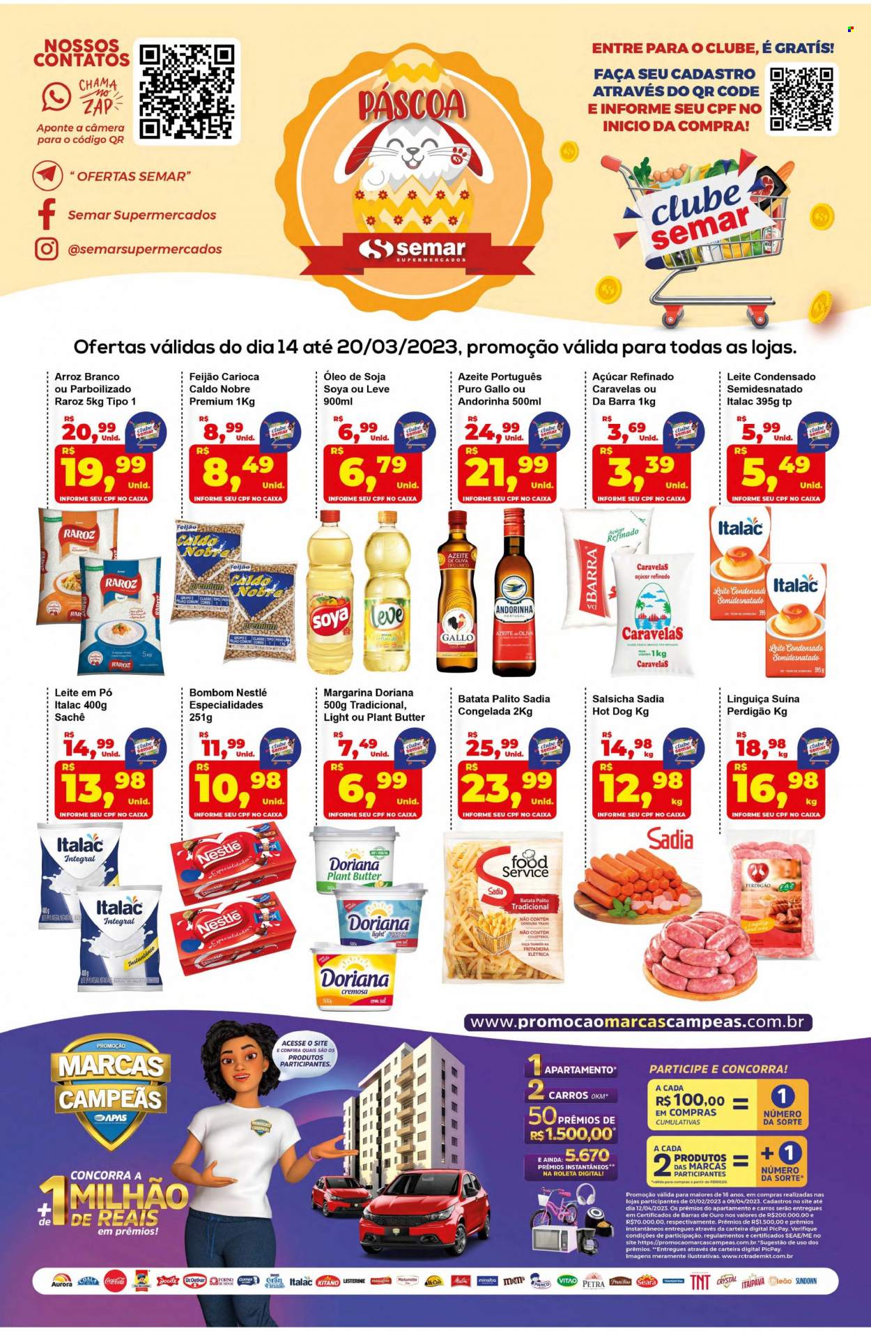 Encarte Semar Supermercados  - 14.03.2023 - 20.03.2023.