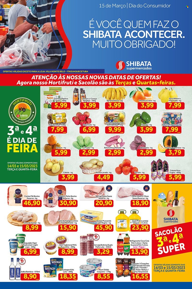 Encarte Shibata Supermercados  - 14.03.2023 - 20.03.2023.