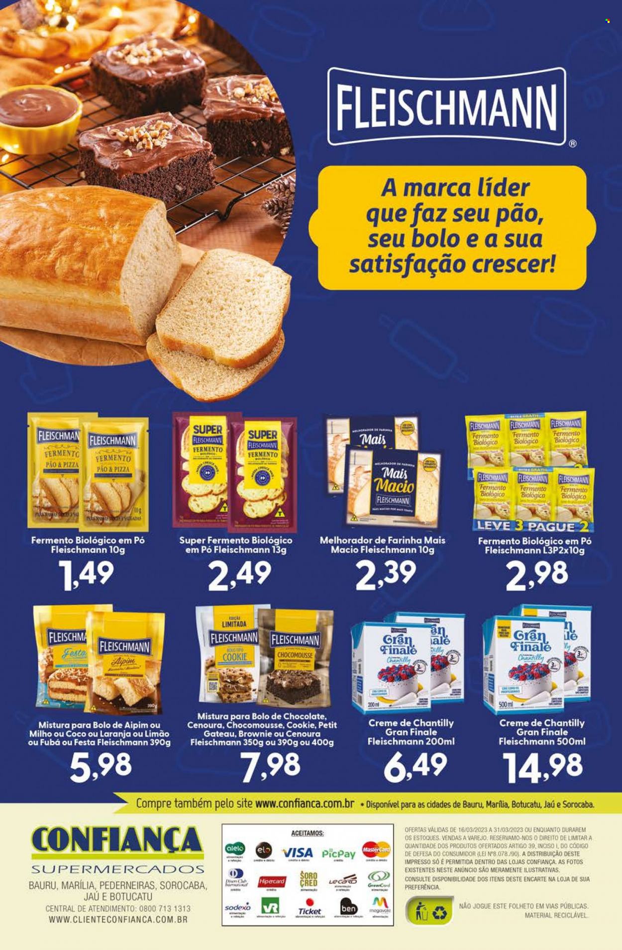 Encarte Confiança Supermercados  - 16.03.2023 - 31.03.2023.