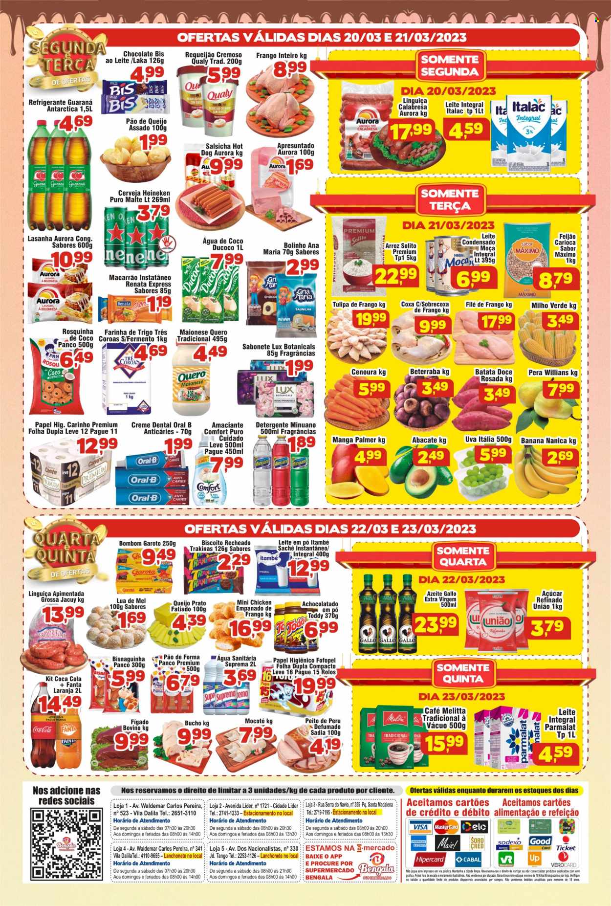 Encarte Supermercado Bengala  - 17.03.2023 - 23.03.2023.