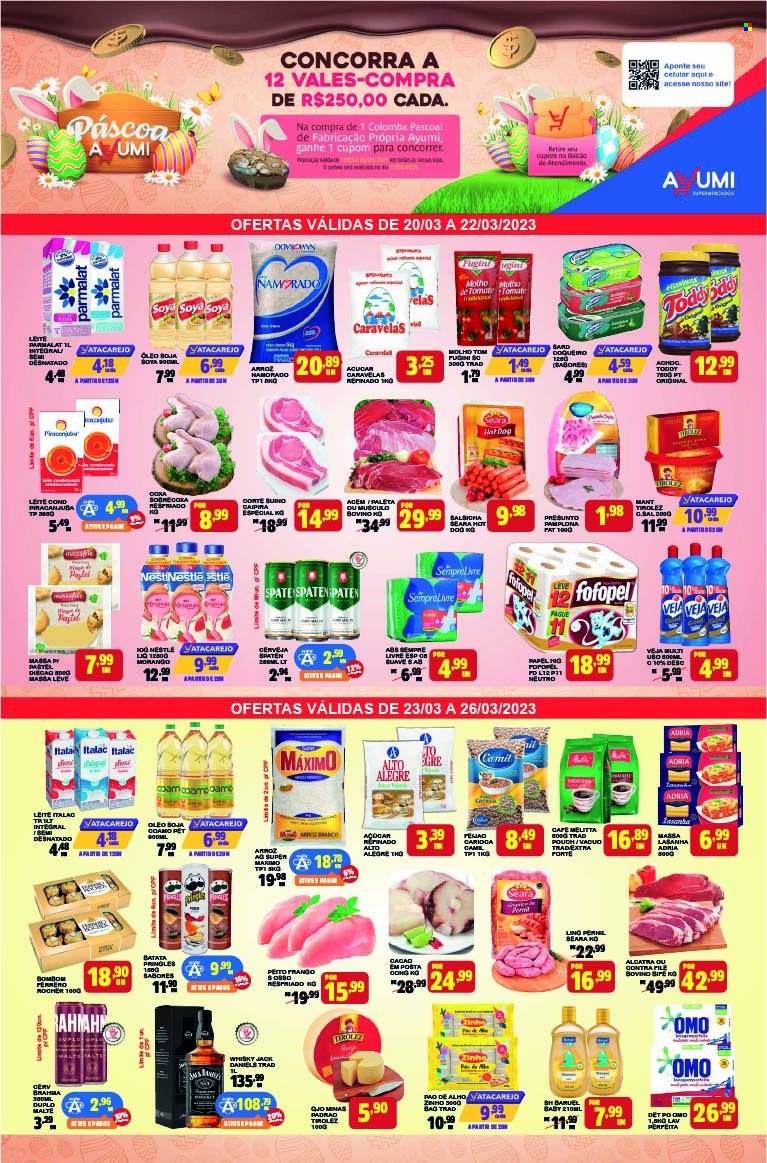 Encarte Ayumi Supermercados  - 20.03.2023 - 26.03.2023.