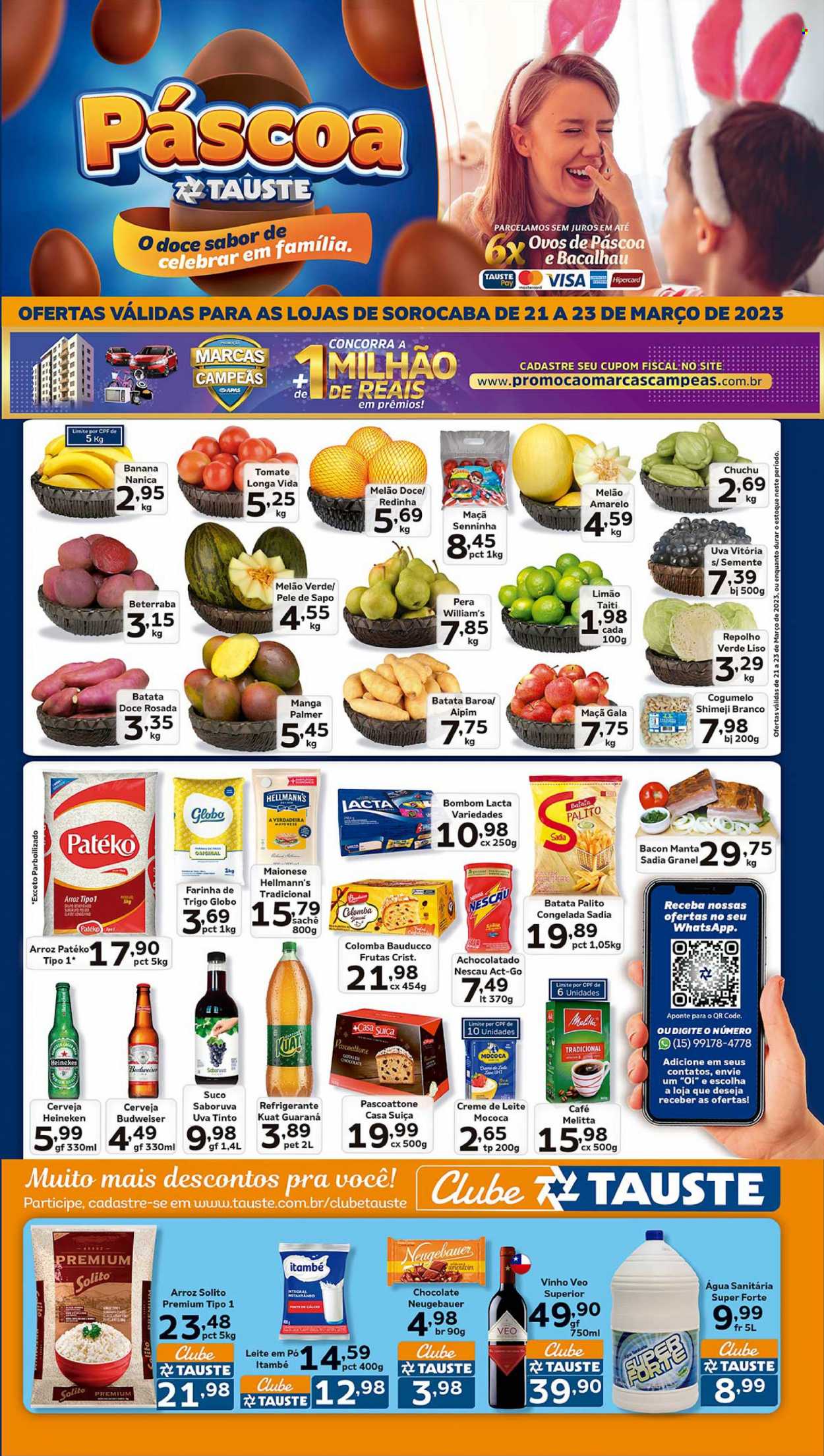 Encarte Tauste Supermercados  - 21.03.2023 - 23.03.2023.