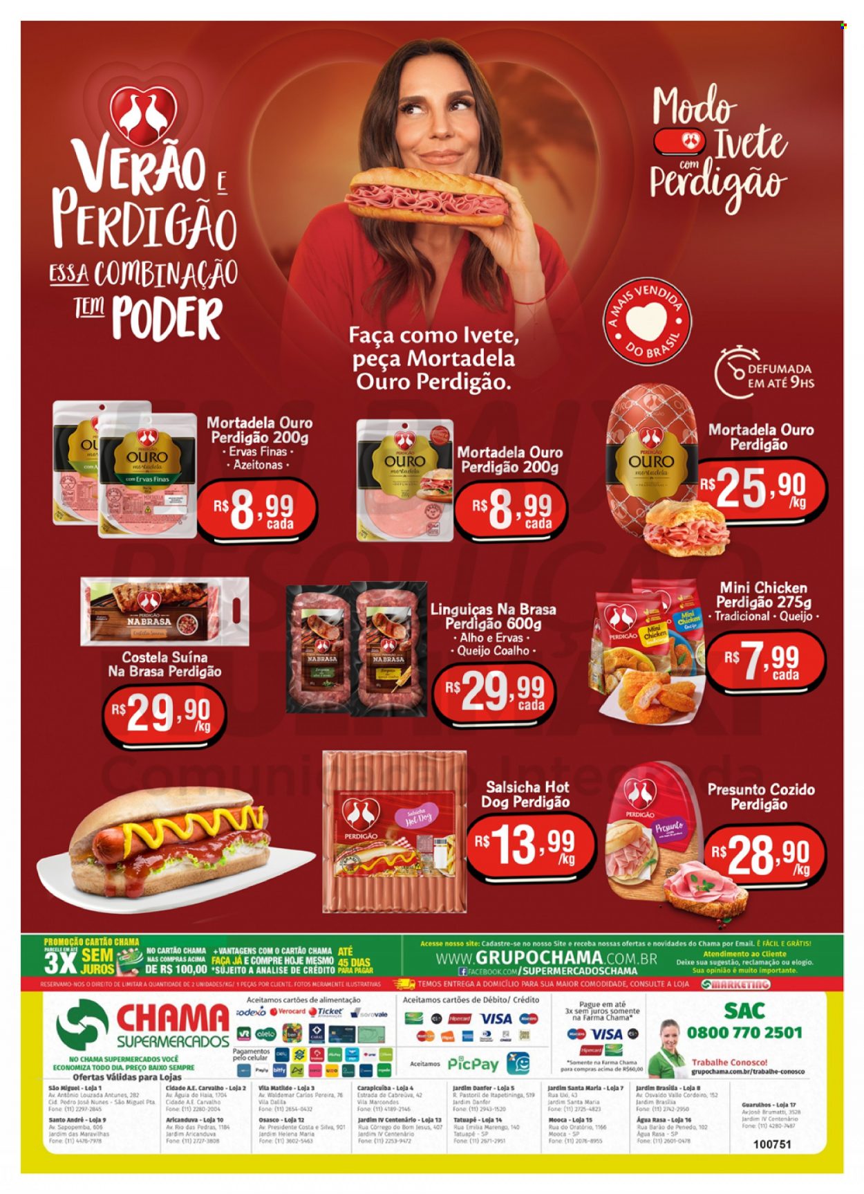Encarte Chama Supermercados  - 22.03.2023 - 09.04.2023.