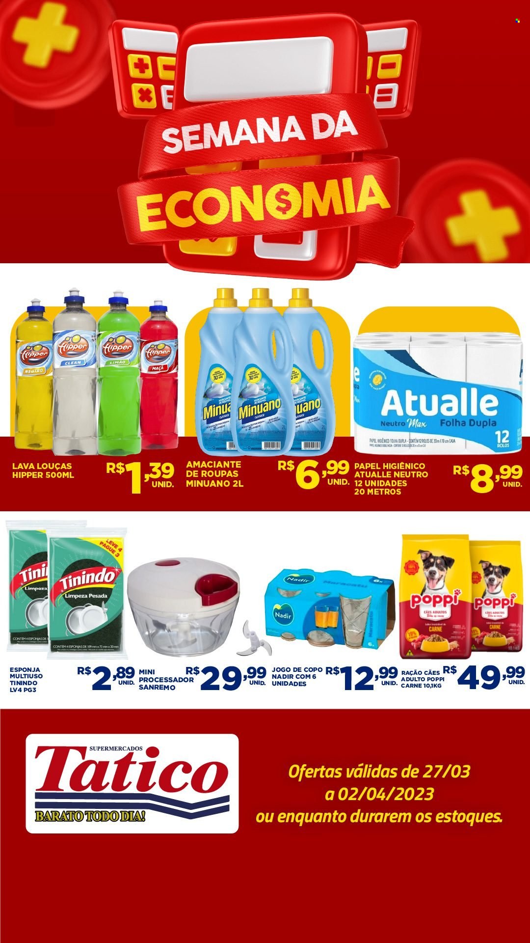 Encarte Supermercados Tatico  - 27.03.2023 - 02.04.2023.