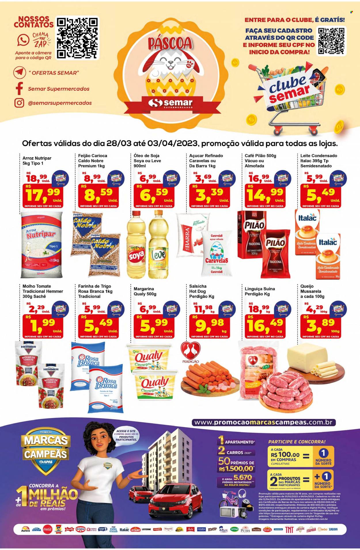 Encarte Semar Supermercados  - 28.03.2023 - 03.04.2023.