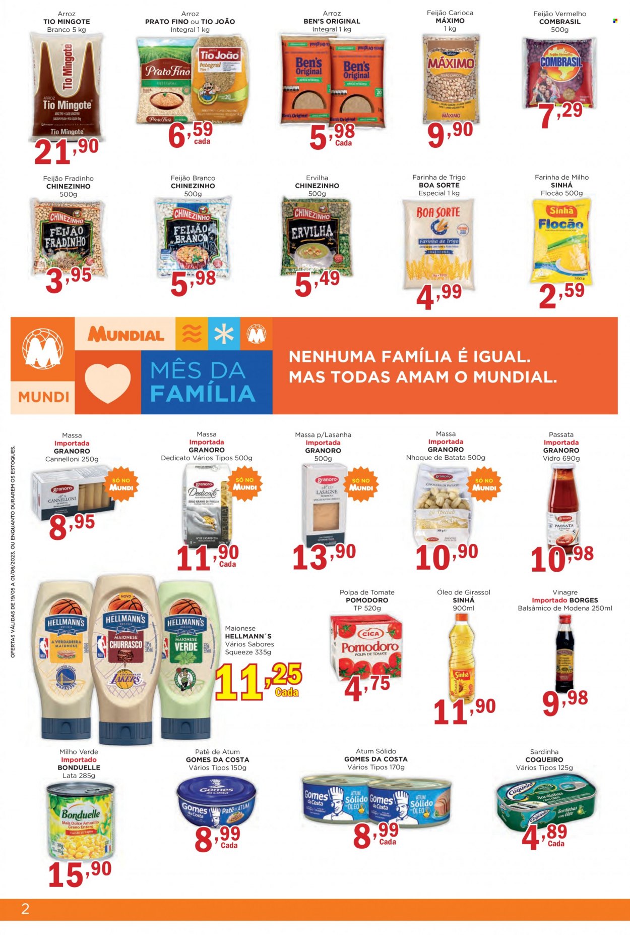 Encarte Supermercados Mundial  - 19.05.2023 - 01.06.2023.