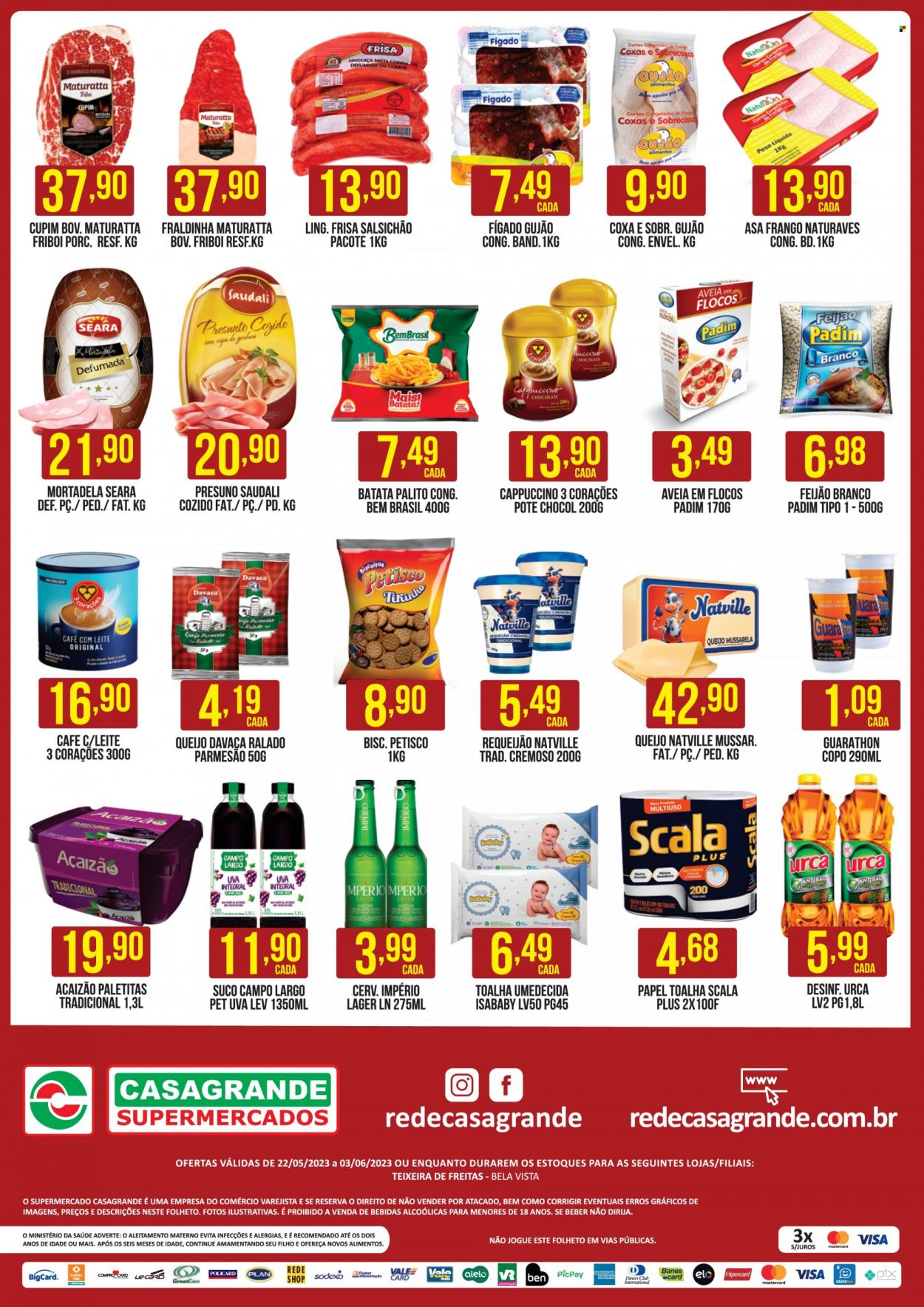 Encarte Casagrande Supermercados  - 22.05.2023 - 03.06.2023.