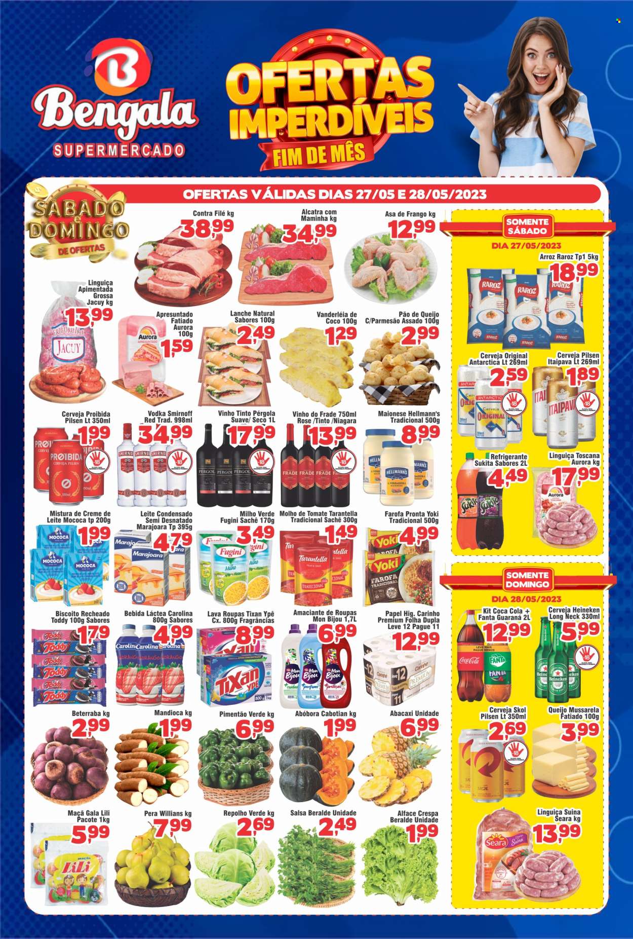 Encarte Supermercado Bengala  - 27.05.2023 - 01.06.2023.