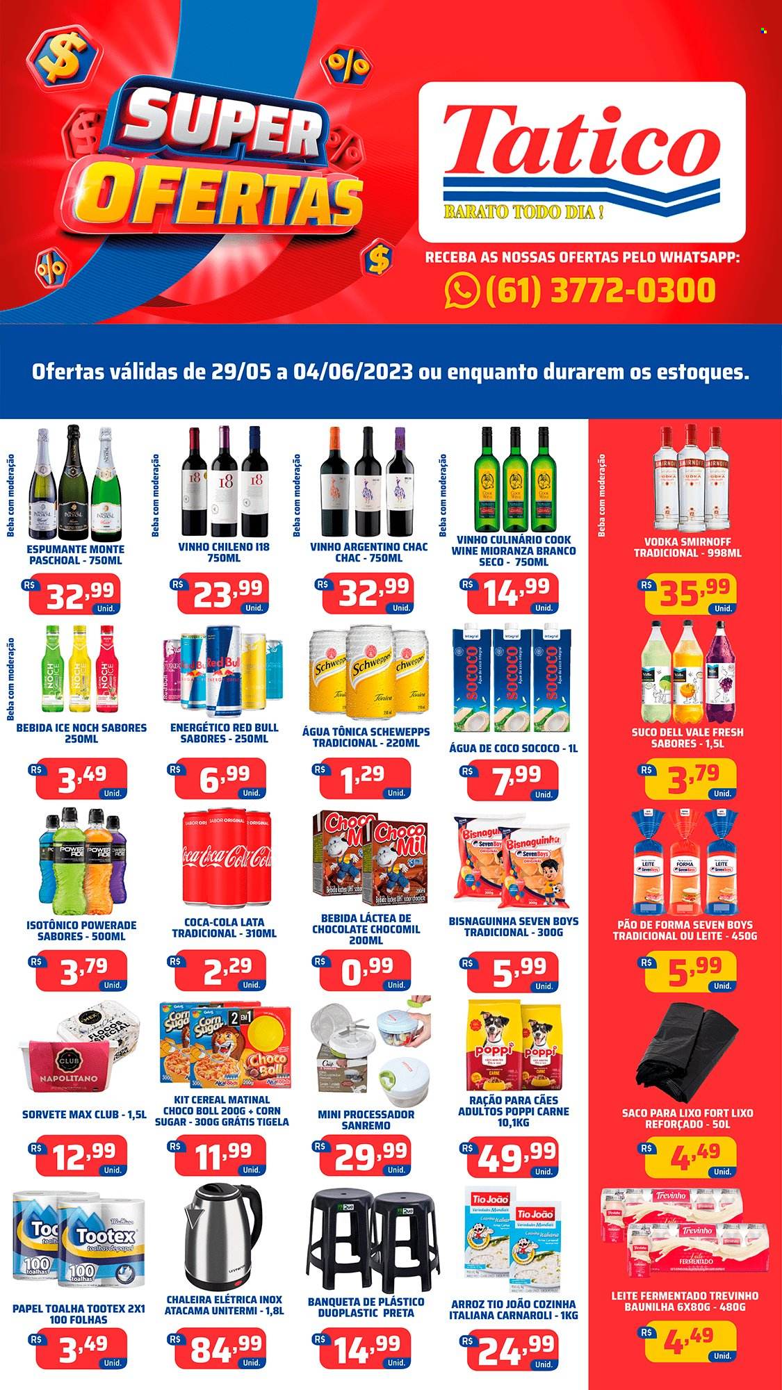 Encarte Supermercados Tatico  - 29.05.2023 - 04.06.2023.