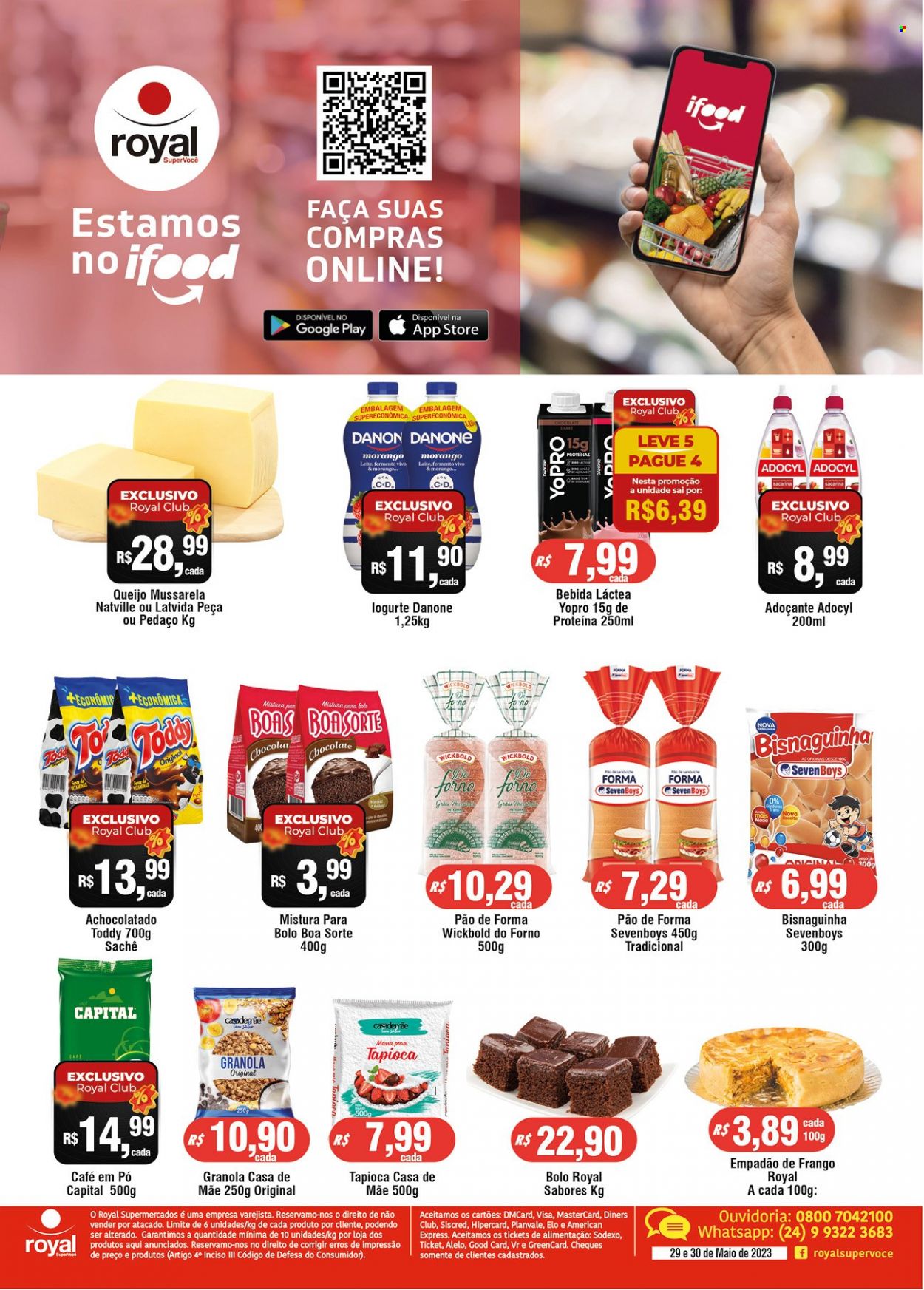 Encarte Royal Supermercados  - 29.05.2023 - 30.05.2023.