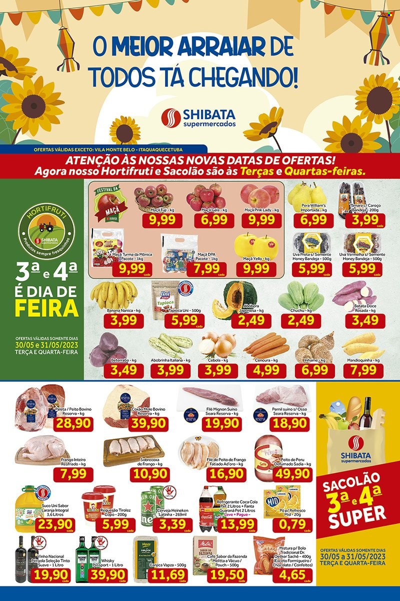 Encarte Shibata Supermercados  - 30.05.2023 - 05.06.2023.