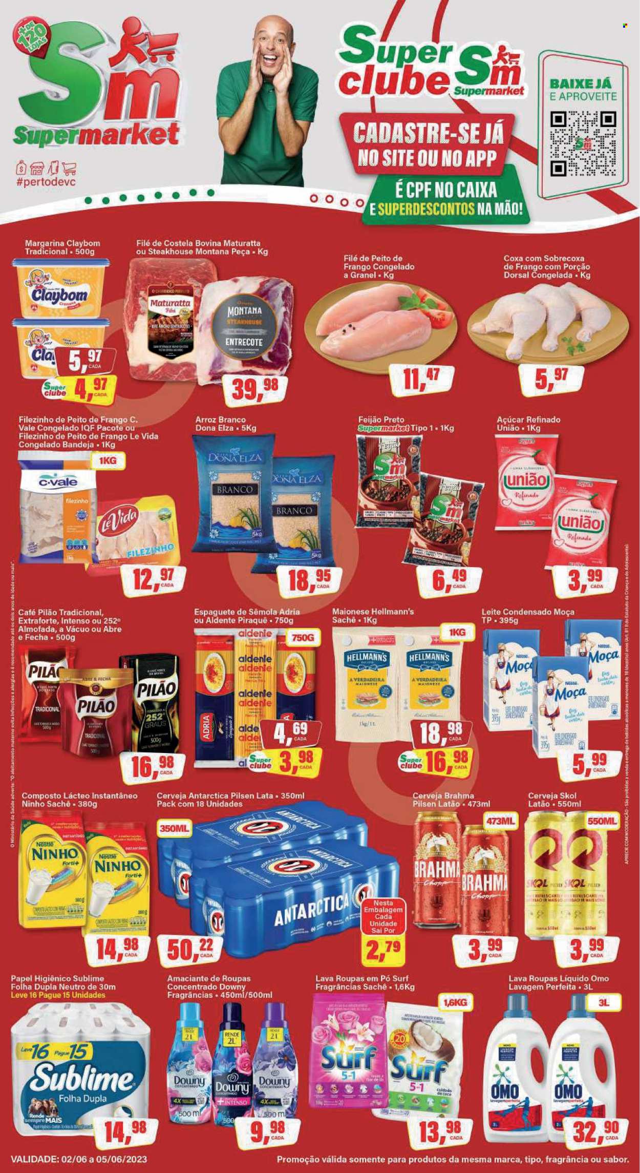 Encarte Rede Supermarket  - 02.06.2023 - 05.06.2023.