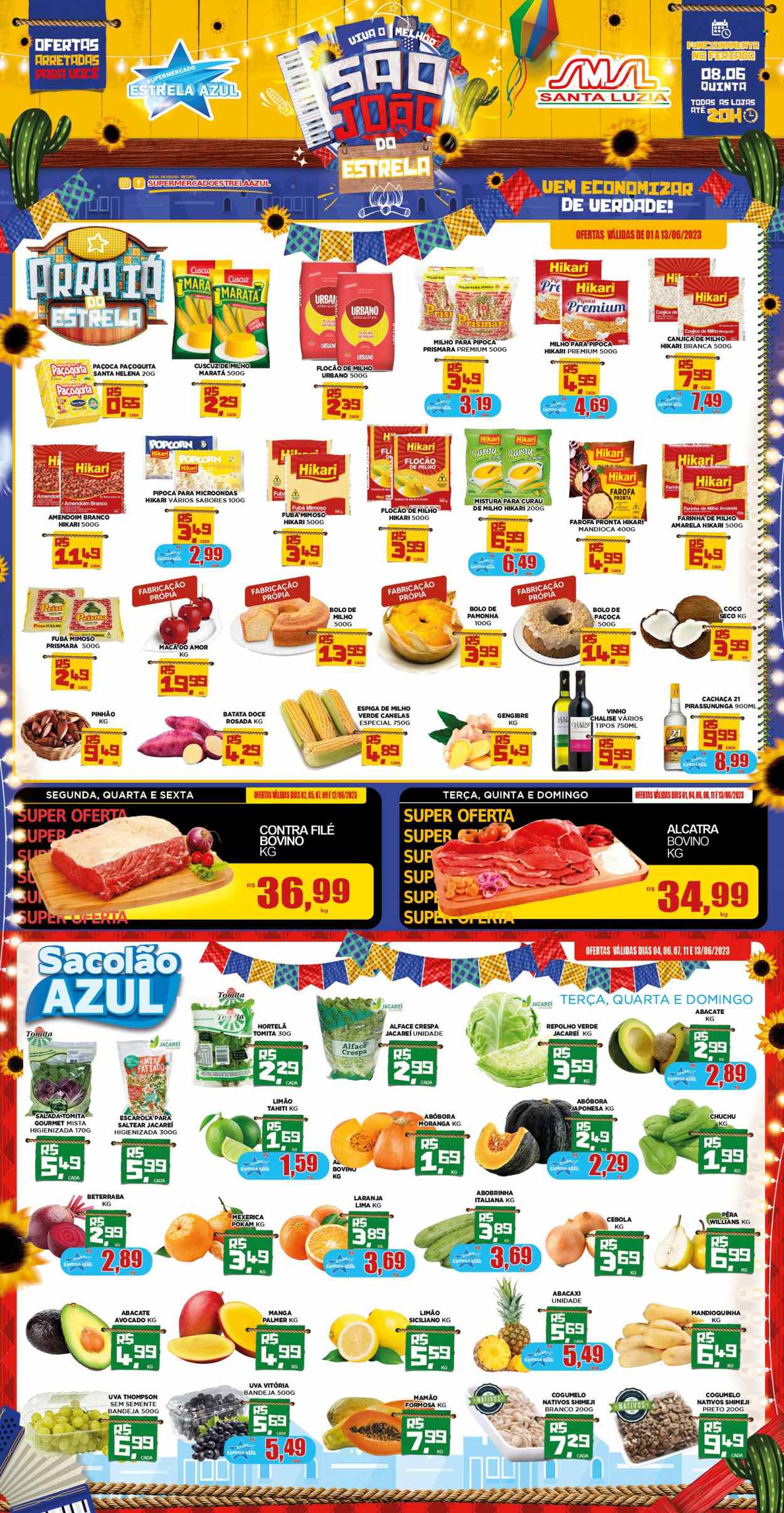 Encarte Supermercado Estrela Azul  - 01.06.2023 - 13.06.2023.