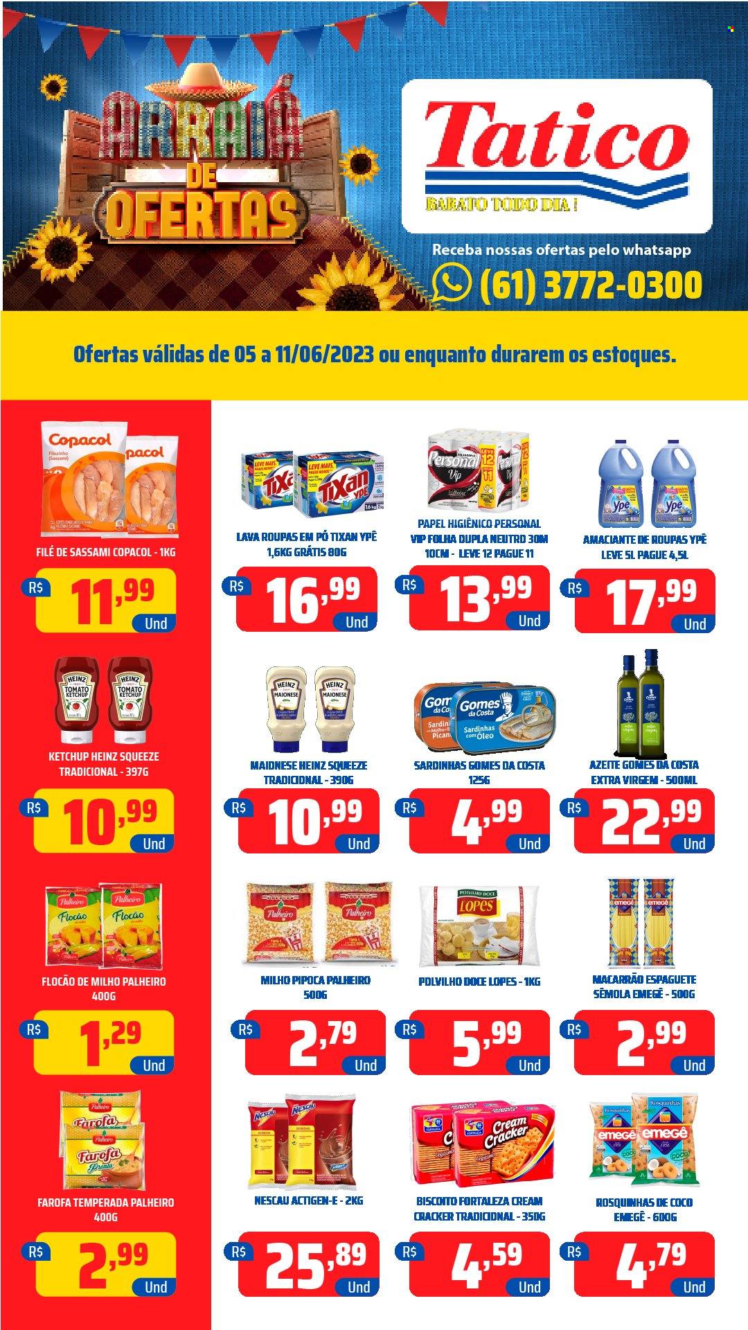 Encarte Supermercados Tatico  - 05.06.2023 - 11.06.2023.