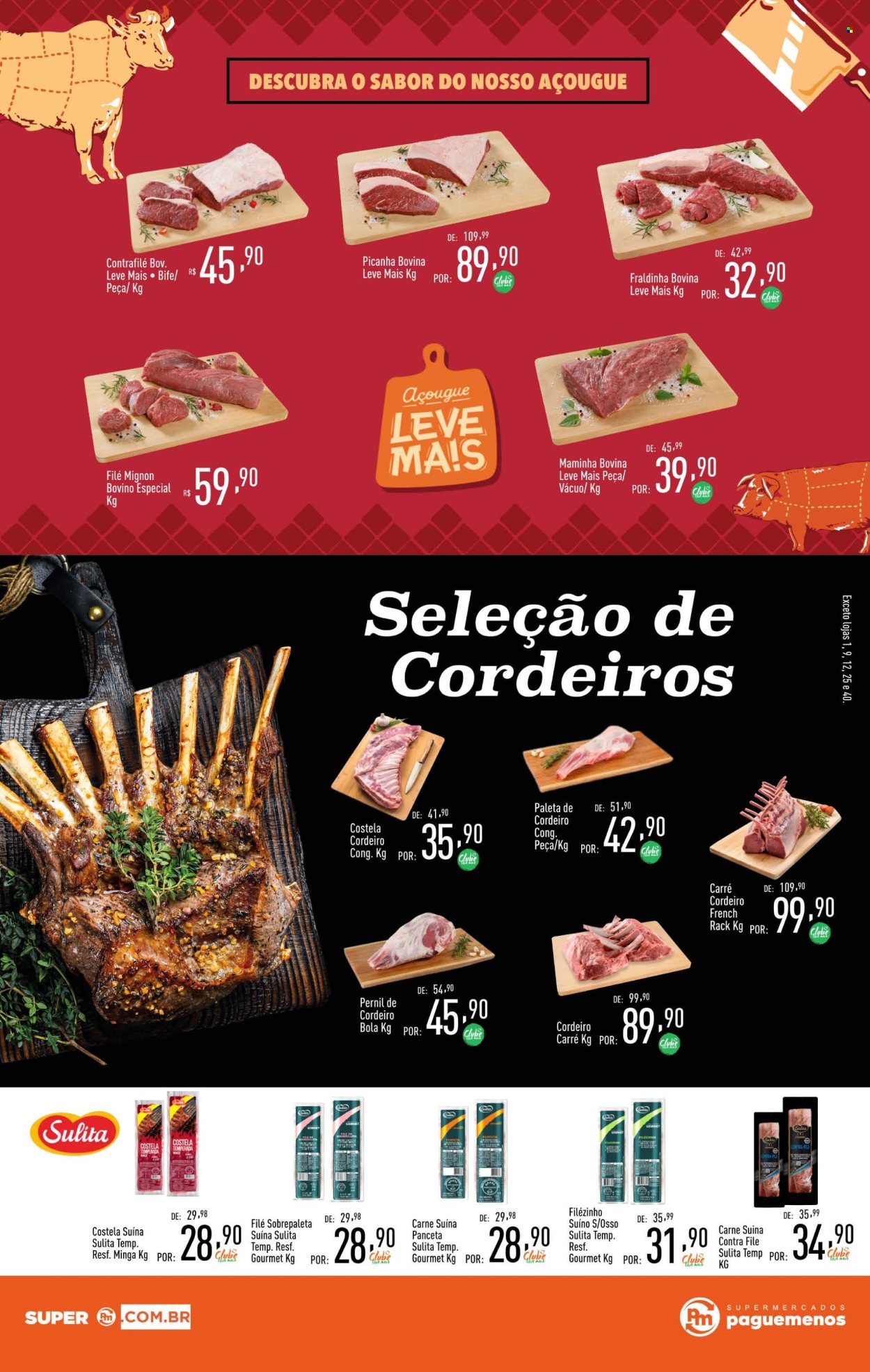 Encarte Supermercados Pague Menos  - 20.03.2024 - 31.03.2024.