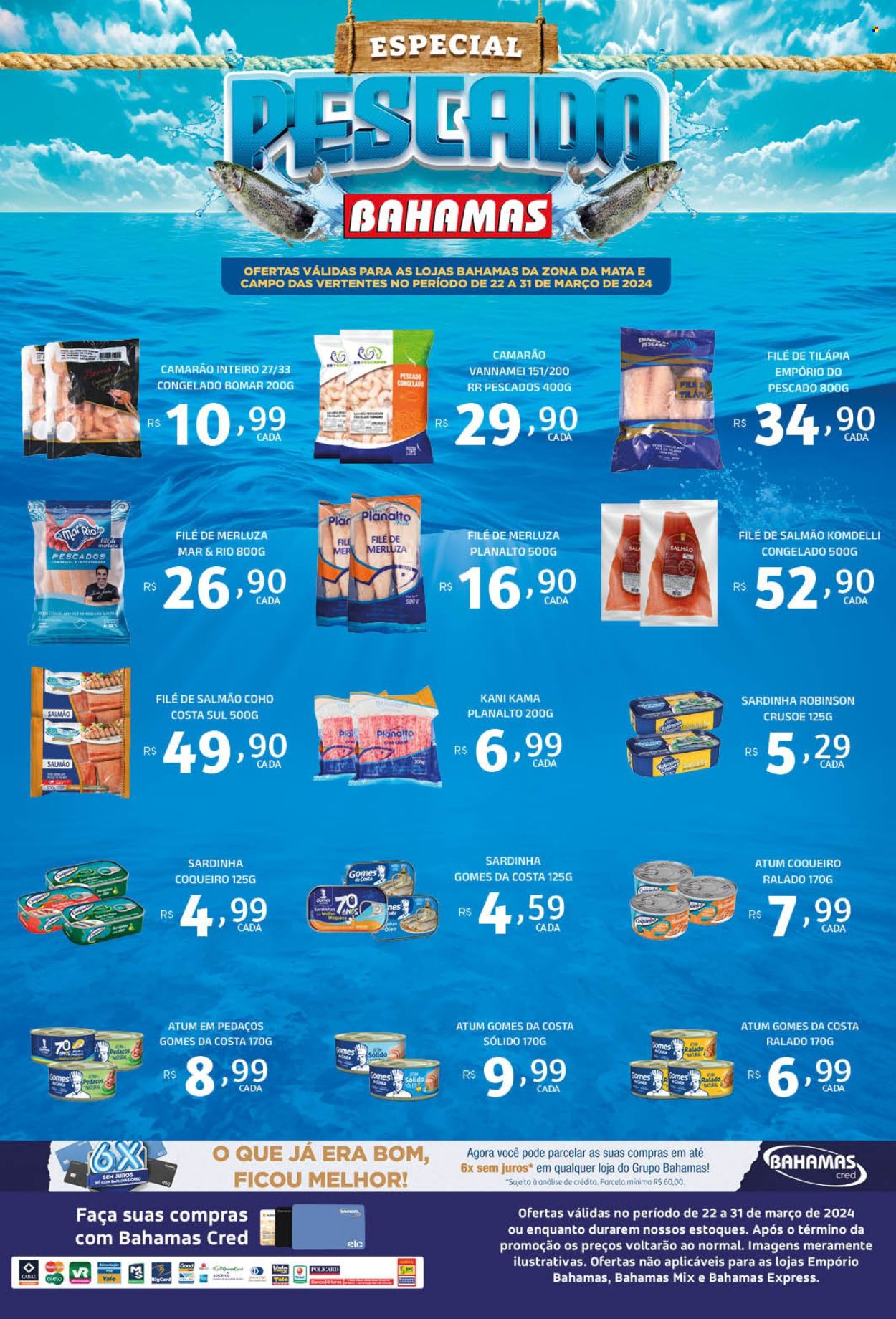 Encarte Bahamas Supermercados  - 22.03.2024 - 31.03.2024.