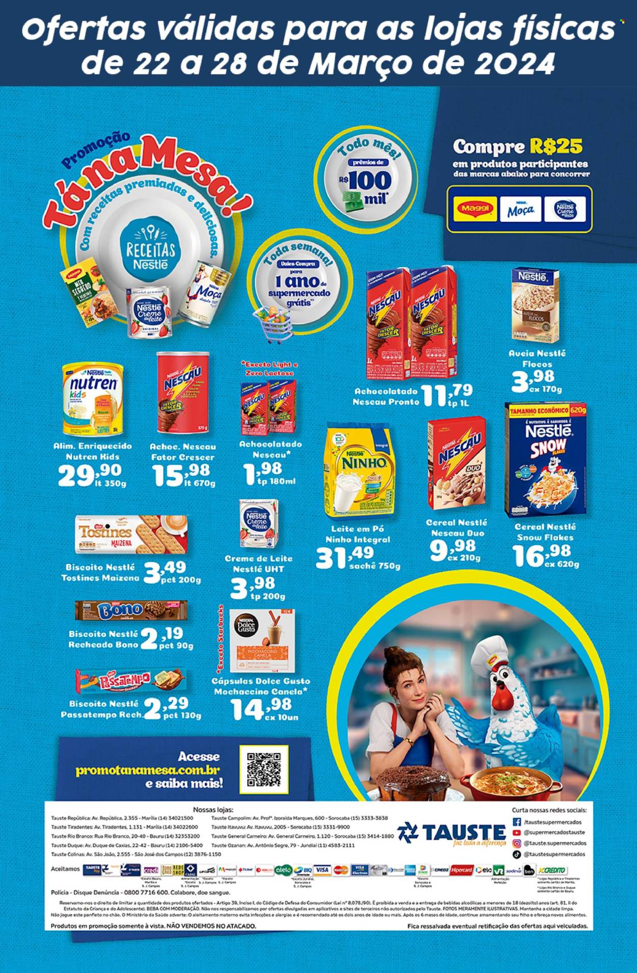 Encarte Tauste Supermercados  - 22.03.2024 - 28.03.2024.