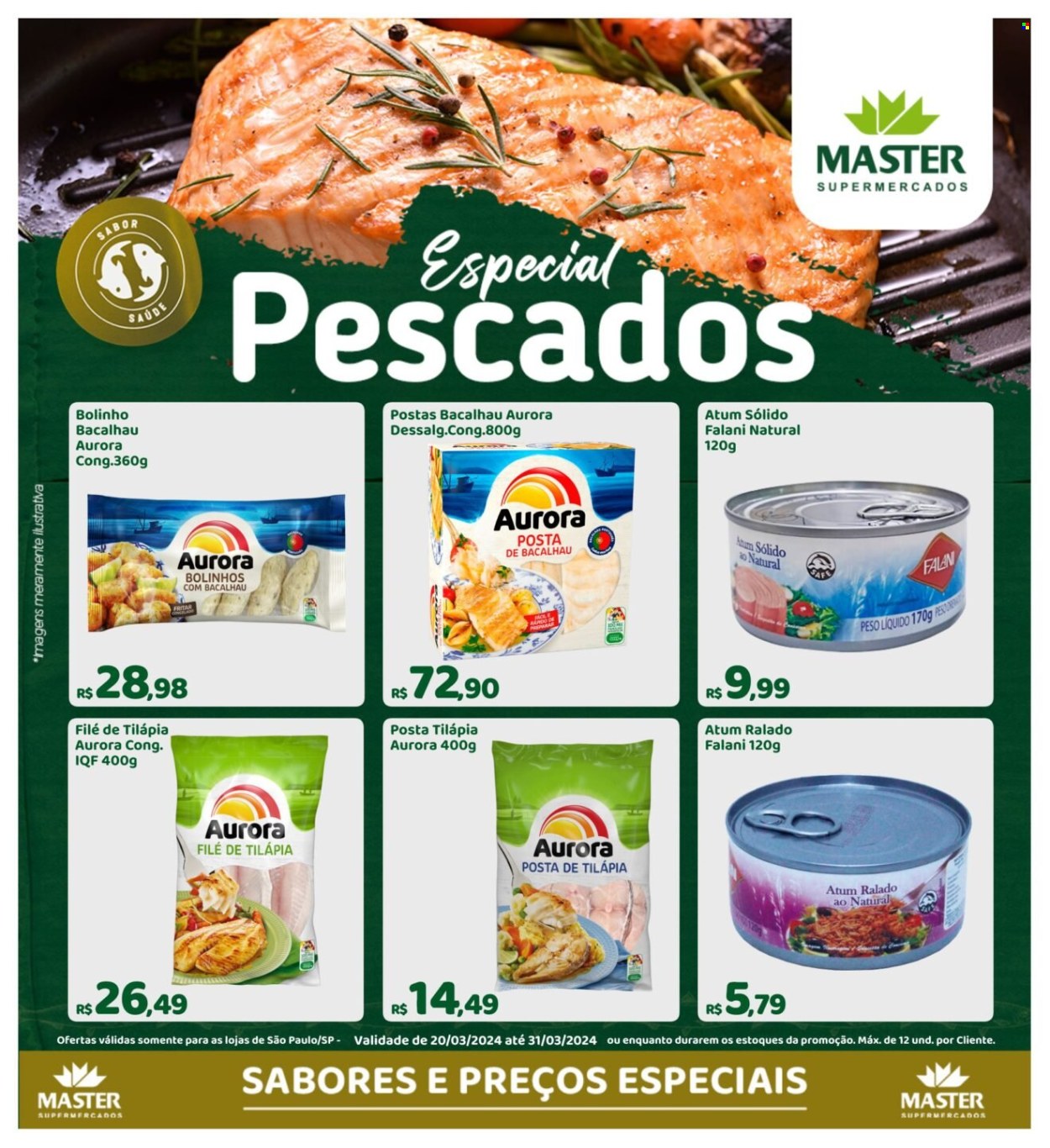 Encarte Master Supermercados  - 20.03.2024 - 31.03.2024.