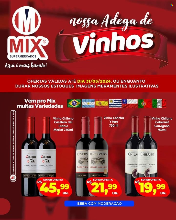 Encarte Mix Supermercados  - 23.03.2024 - 31.03.2024.