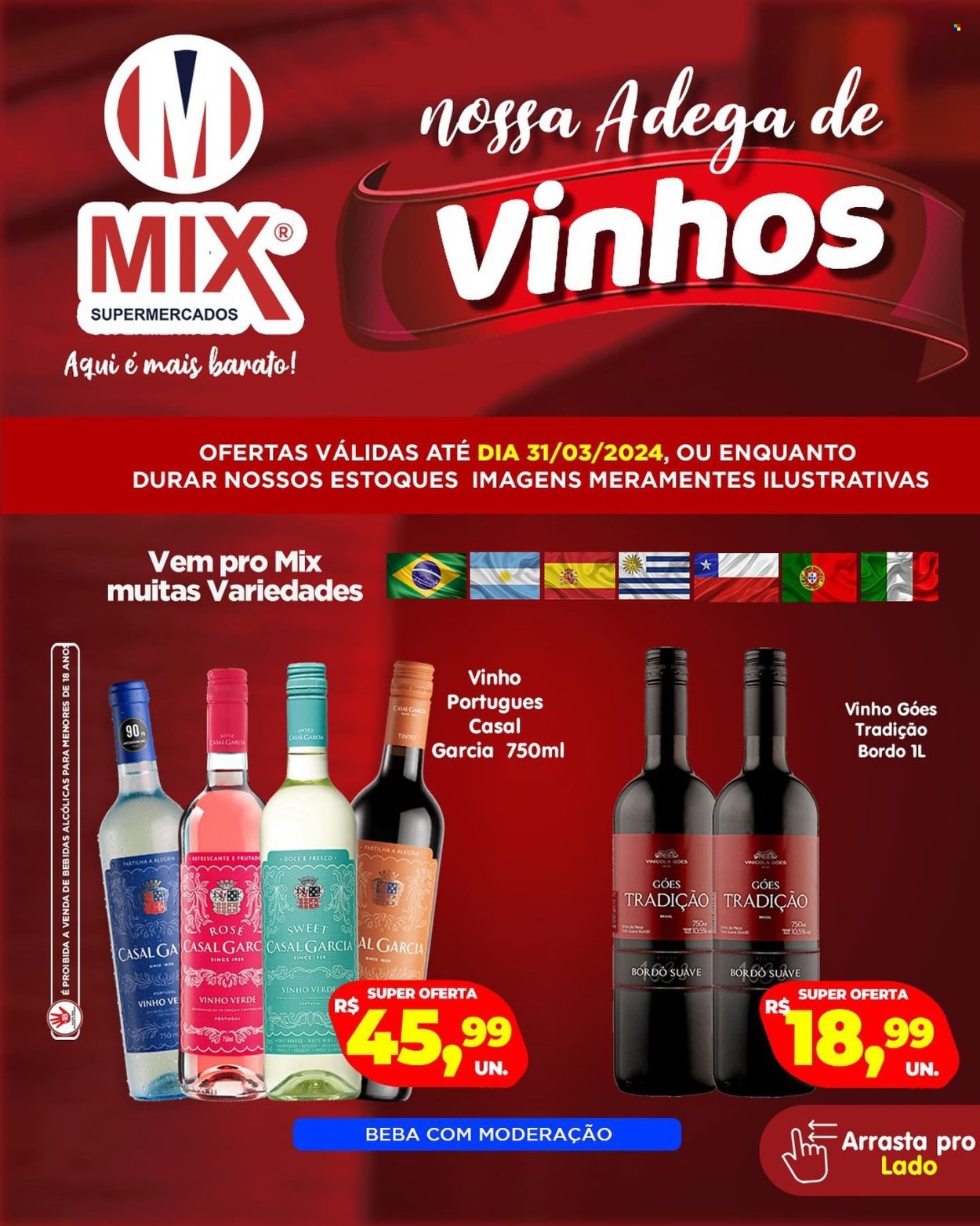 Encarte Mix Supermercados  - 23.03.2024 - 31.03.2024.